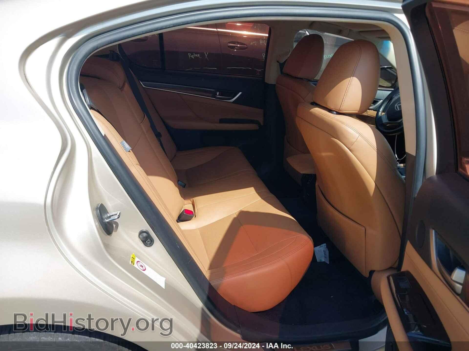 2013 LEXUS GS 350 - VIN: JTHBE1BL0D5022868 - Фото 8