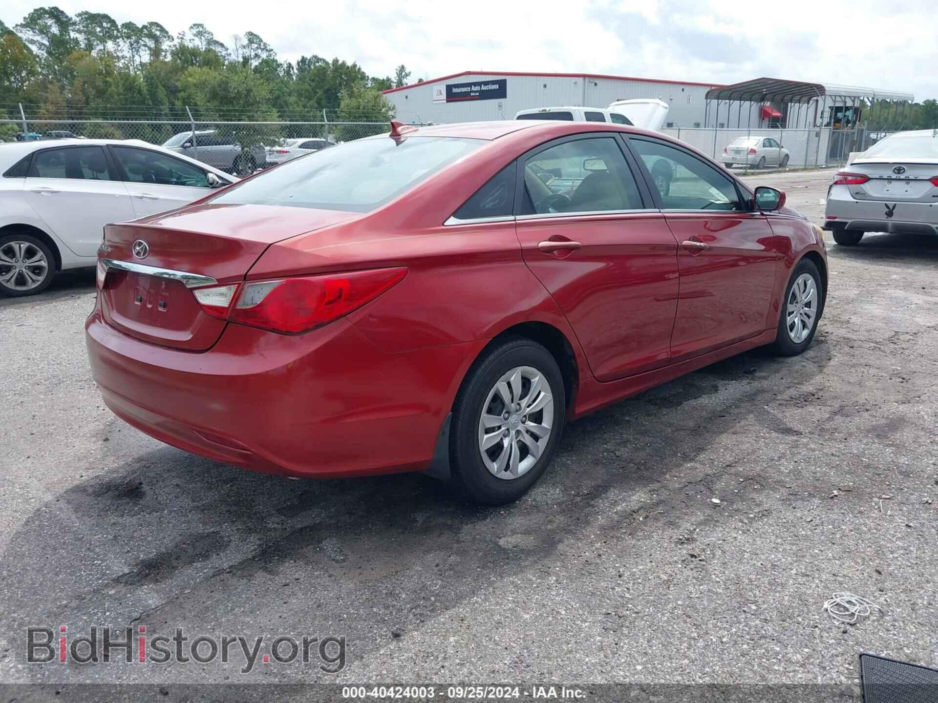 2012 HYUNDAI SONATA - VIN: 5NPEB4AC9CH433873 - Фото 4