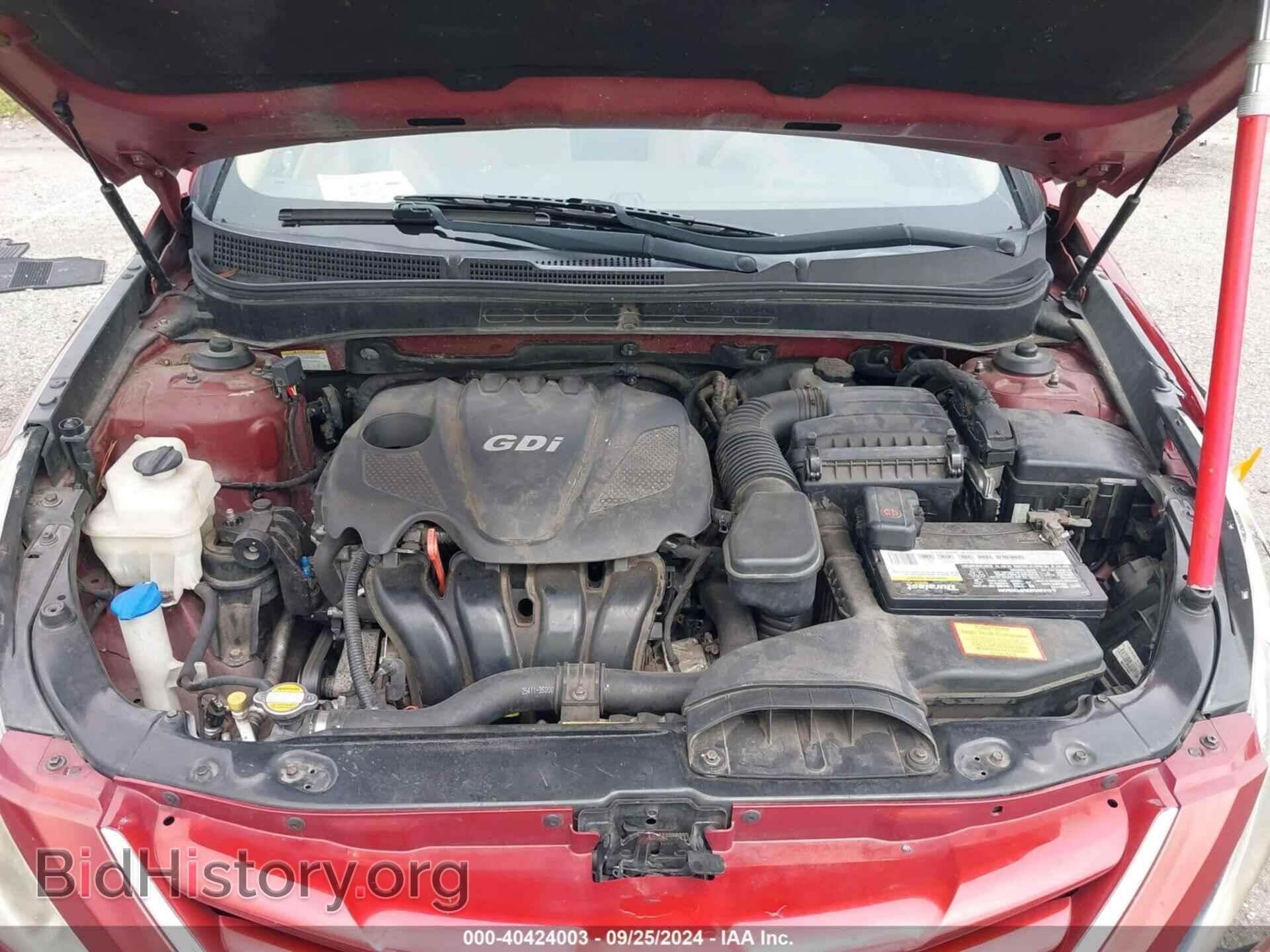 2012 HYUNDAI SONATA - VIN: 5NPEB4AC9CH433873 - Фото 10