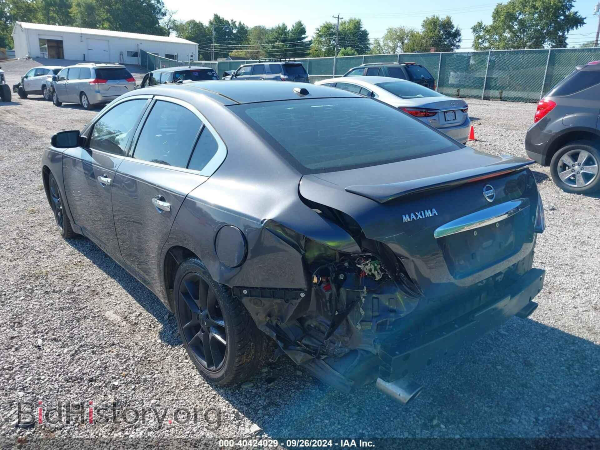 2012 NISSAN MAXIMA - VIN: 1N4AA5AP8CC833323 - Фото 3