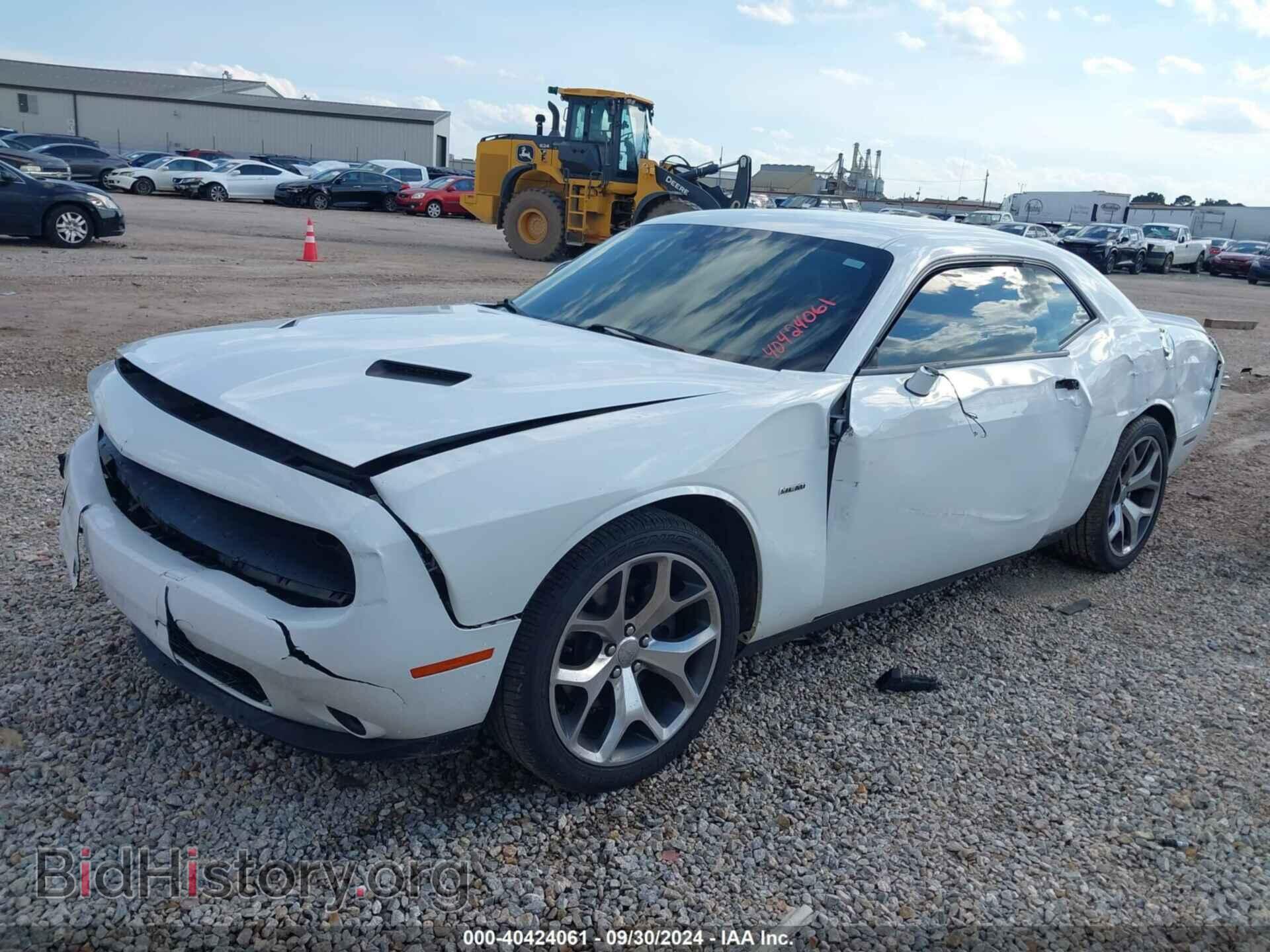 2015 DODGE CHALLENGER - VIN: 2C3CDZBT5FH924164 - Фото 2