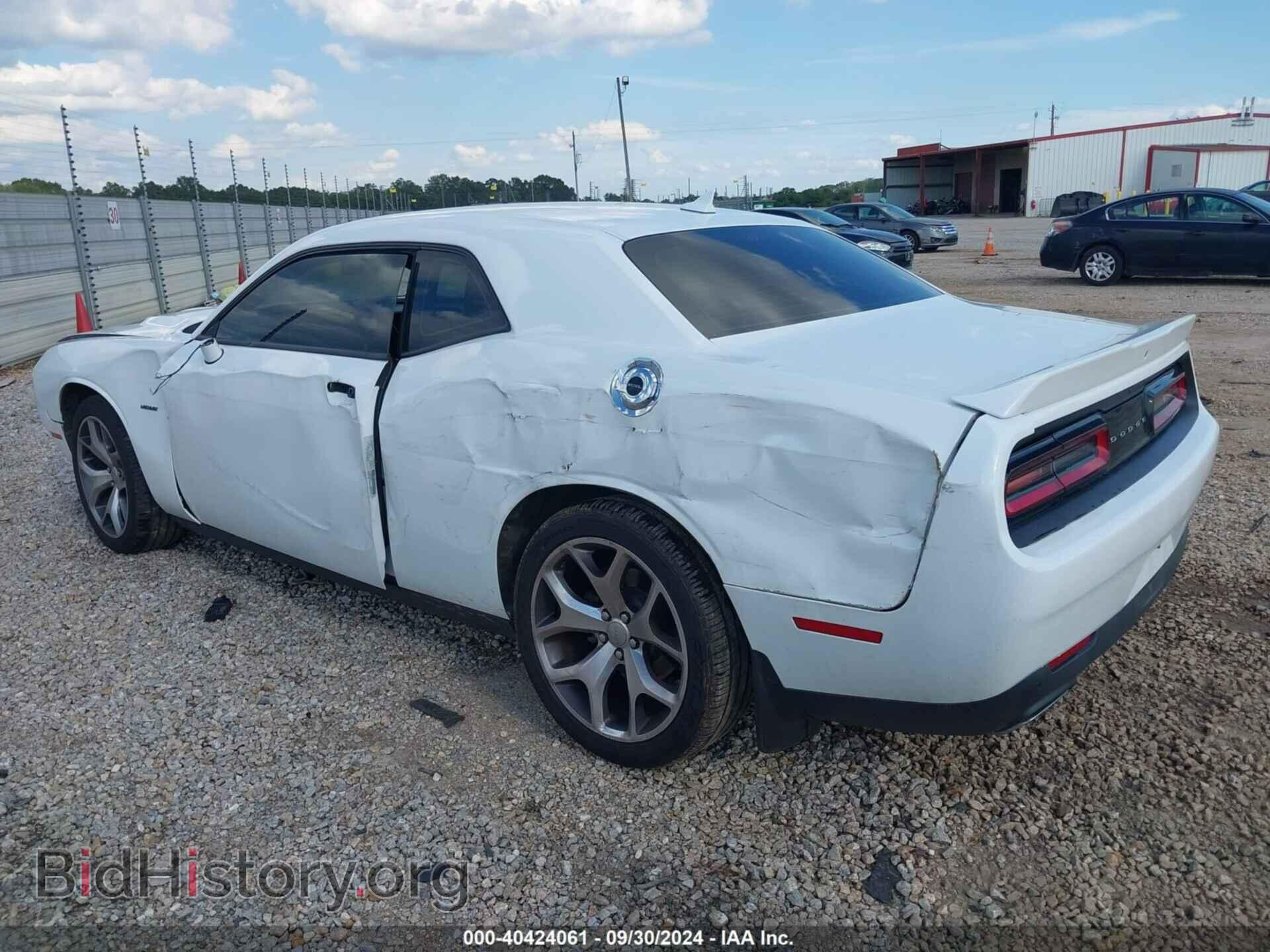 2015 DODGE CHALLENGER - VIN: 2C3CDZBT5FH924164 - Фото 3