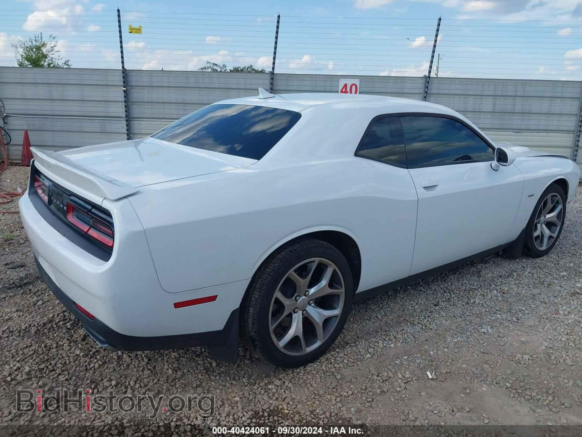 2015 DODGE CHALLENGER - VIN: 2C3CDZBT5FH924164 - Фото 4