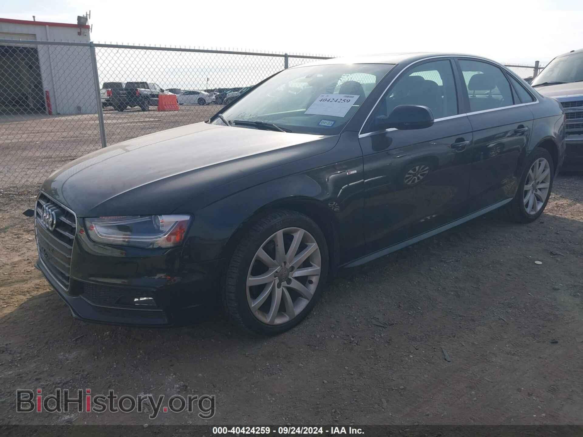 2014 AUDI A4 - VIN: WAUAFAFLXEN031516 - Фото 2