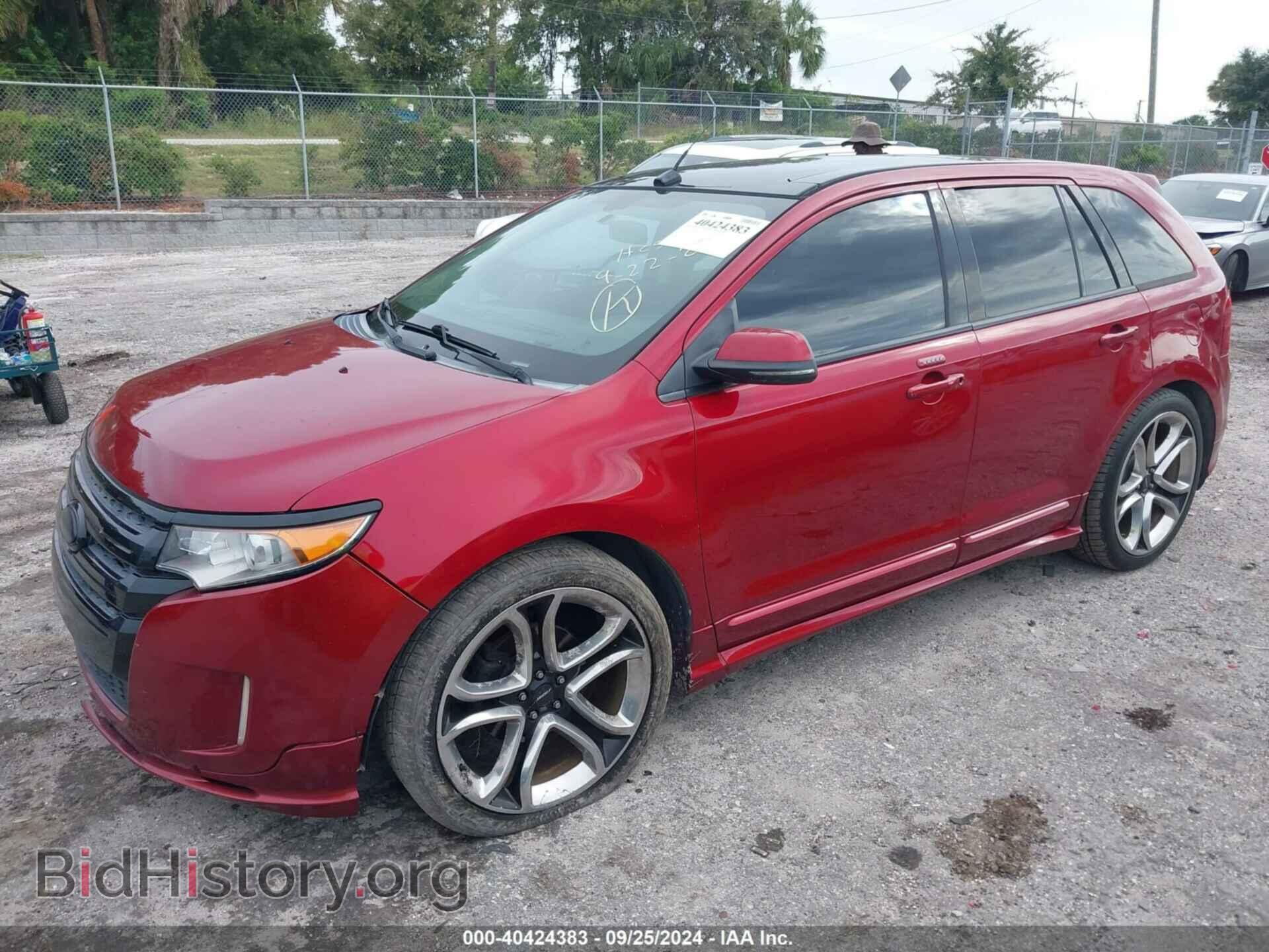 2013 FORD EDGE - VIN: 2FMDK4AK0DBB78414 - Фото 2