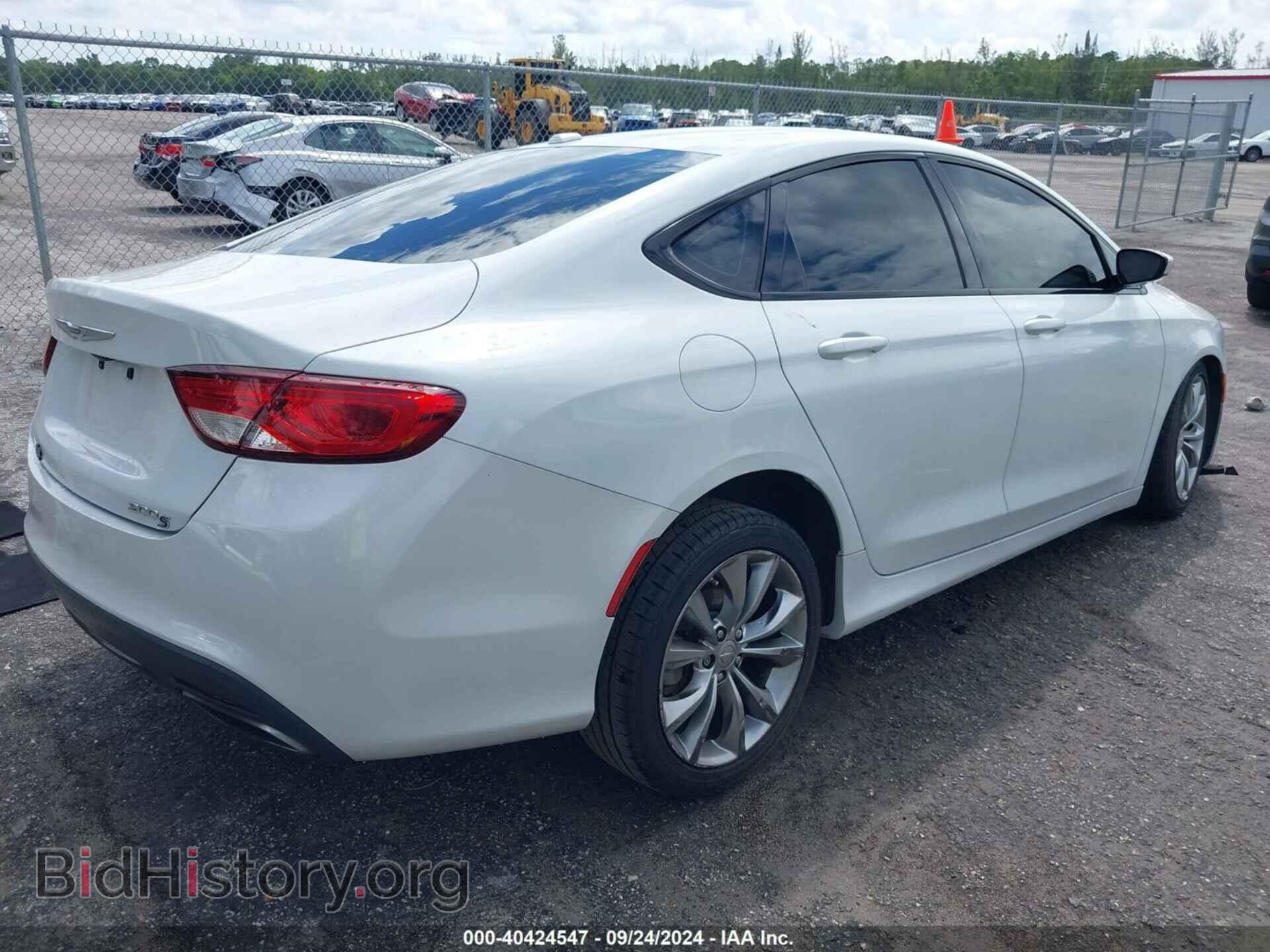 2015 CHRYSLER 200 - VIN: 1C3CCCBB7FN643921 - Photo 4
