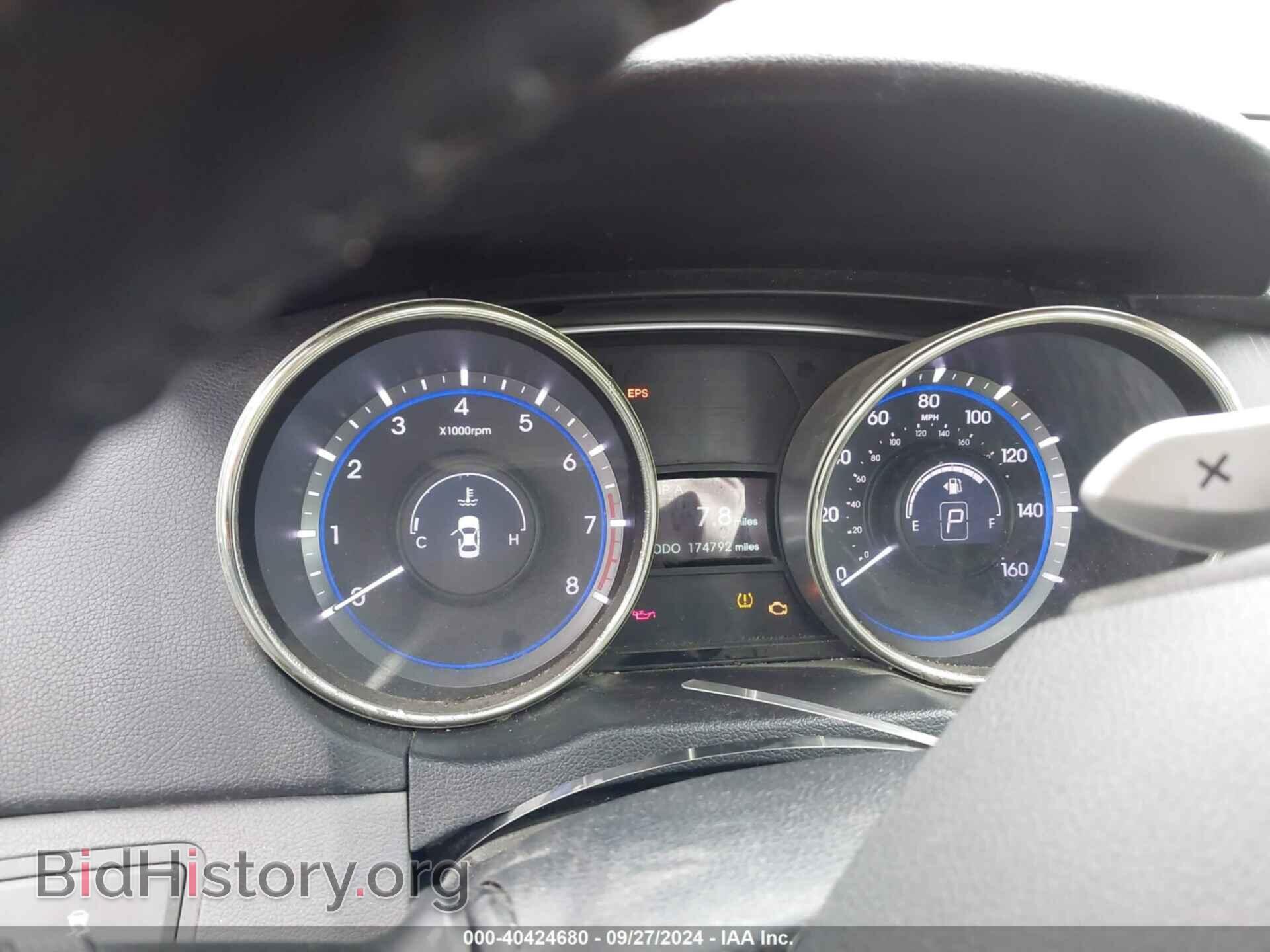 2012 HYUNDAI SONATA - VIN: 5NPEC4AB5CH418551 - Фото 7
