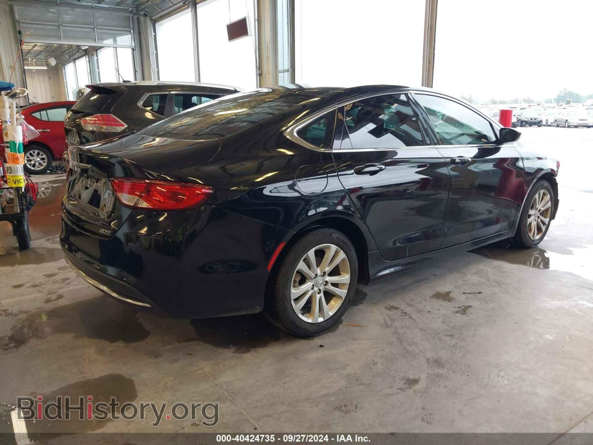 2015 CHRYSLER 200 - VIN: 1C3CCCAB9FN649429 - Фото 4