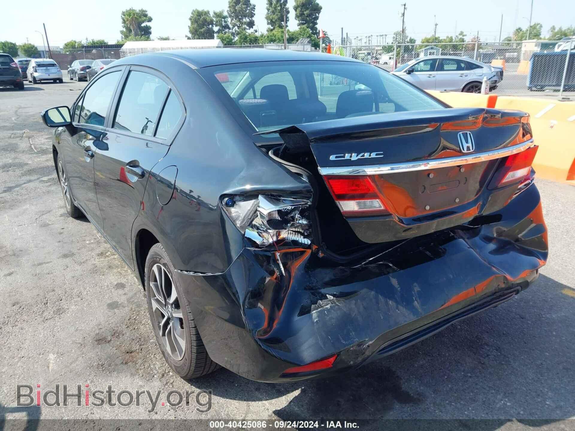 2014 HONDA CIVIC - VIN: 19XFB2F81EE257695 - Фото 3