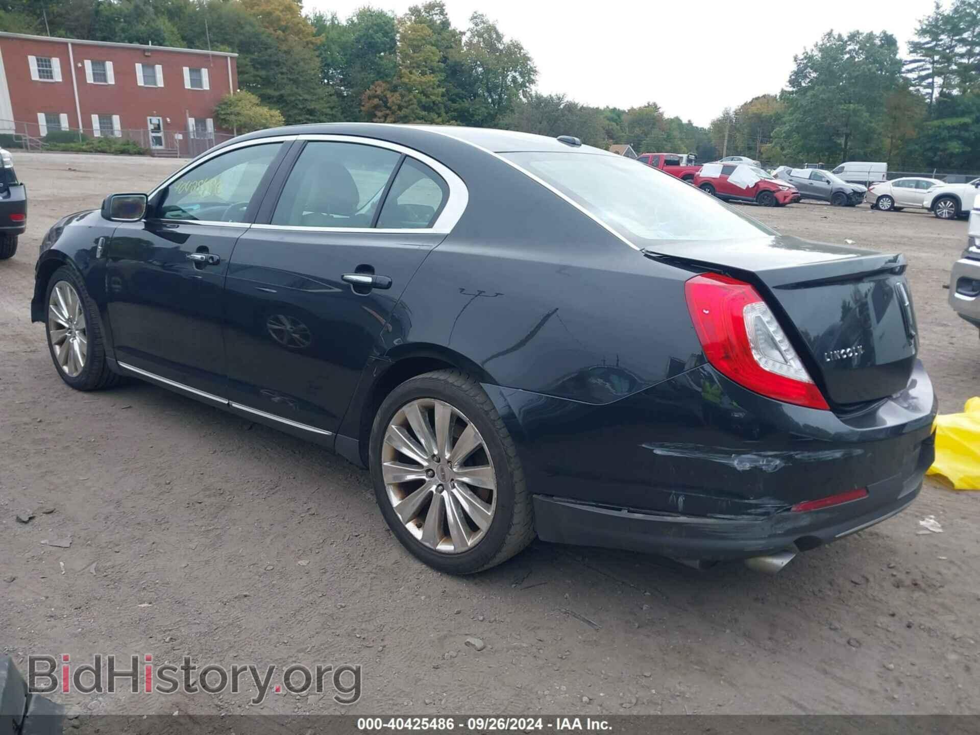 2013 LINCOLN MKS - VIN: 1LNHL9FT7DG603665 - Фото 3