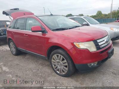 2010 Ford EDGE Limited, red — VIN 2FMDK4KC1ABA03902, IAAI