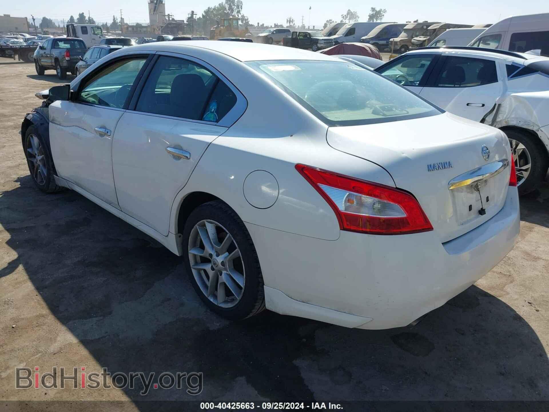 2010 NISSAN MAXIMA - VIN: 1N4AA5AP1AC806252 - Фото 3