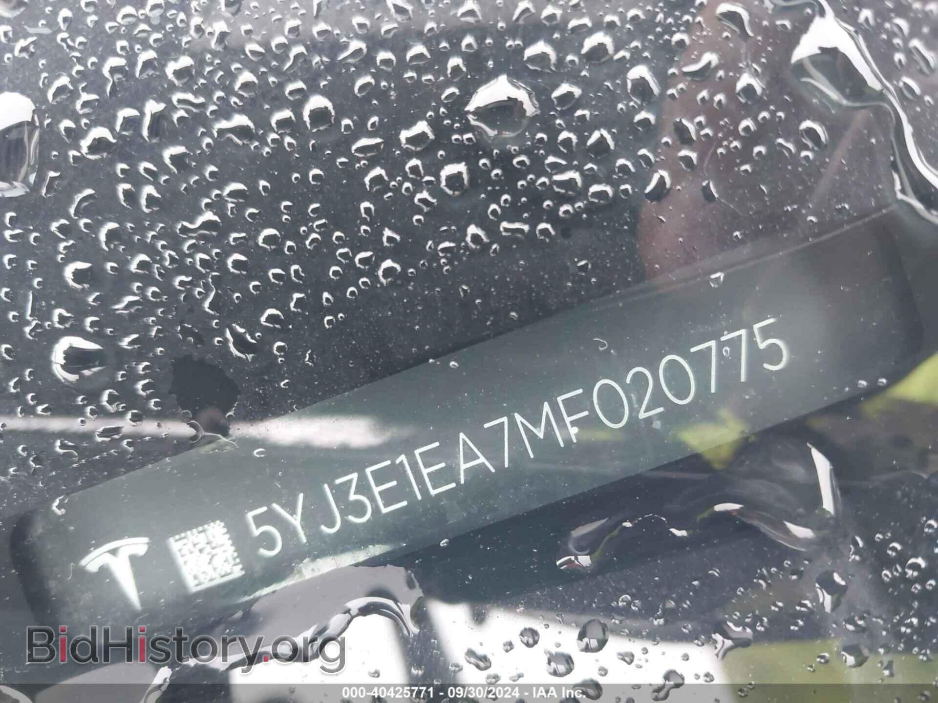 2021 TESLA MODEL 3 - VIN: 5YJ3E1EA7MF020775 - Photo 9