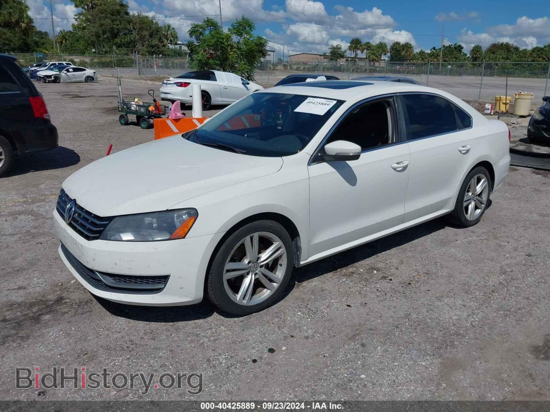 2014 VOLKSWAGEN PASSAT - VIN: 1VWBN7A36EC024267 - Фото 2
