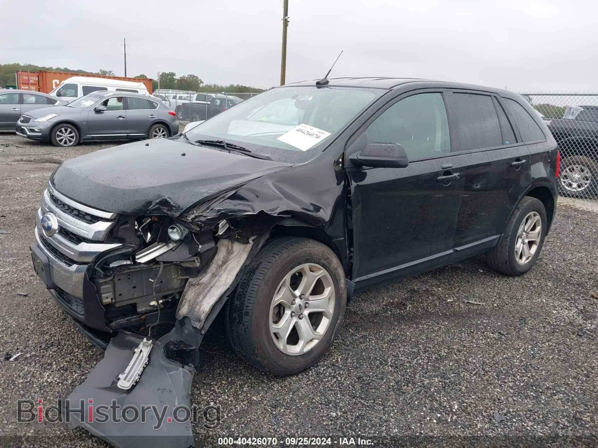 2014 FORD EDGE - VIN: 2FMDK3JC6EBA96160 - Фото 2
