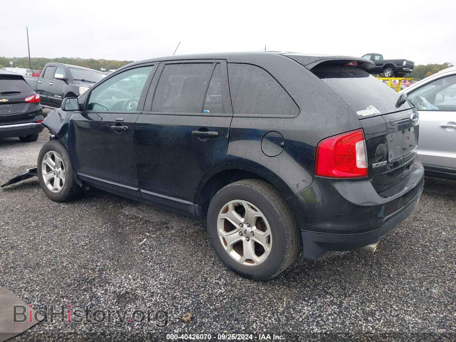 2014 FORD EDGE - VIN: 2FMDK3JC6EBA96160 - Фото 3