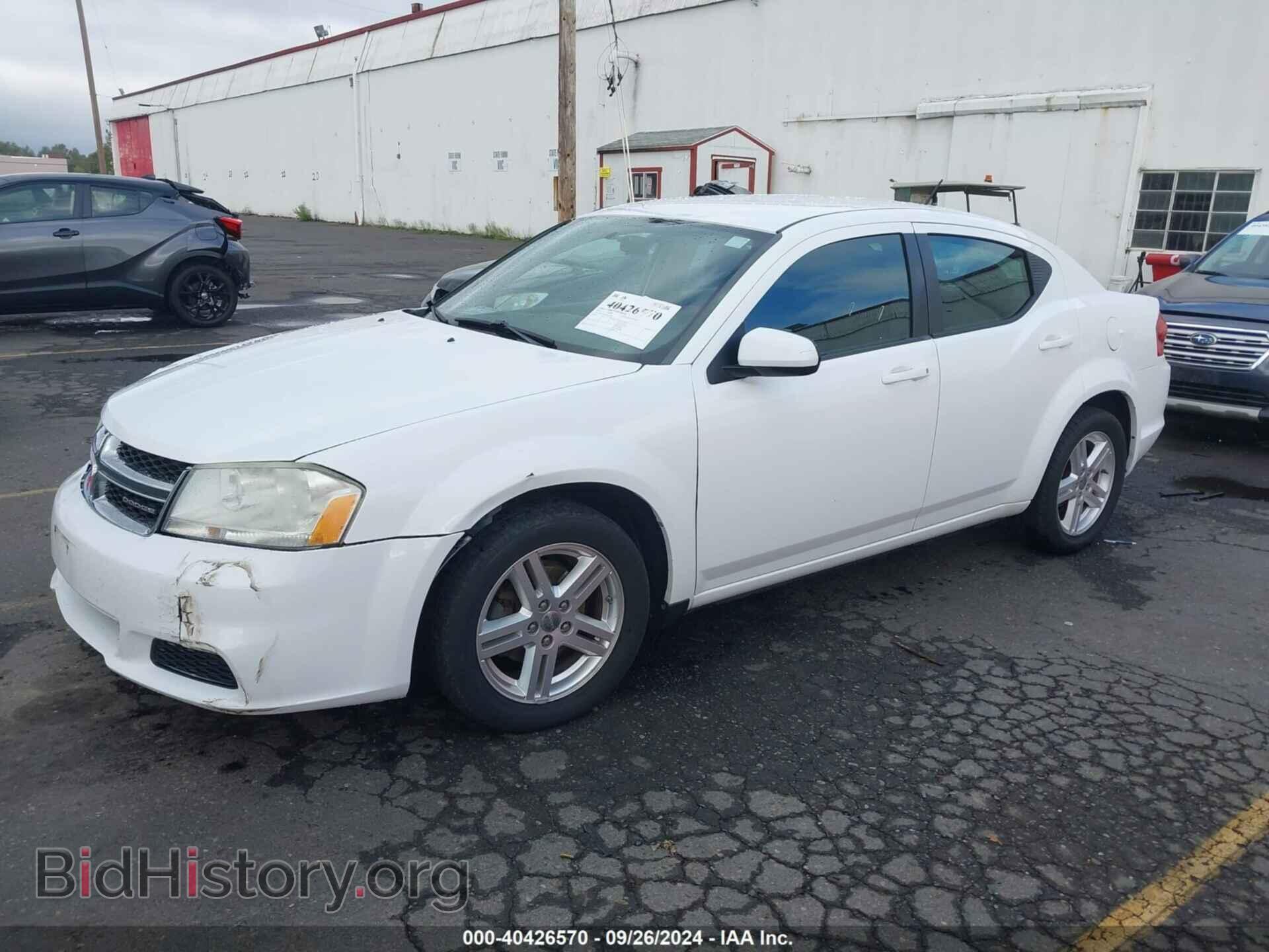 2011 DODGE AVENGER - VIN: 1B3BD1FBXBN555914 - Фото 2