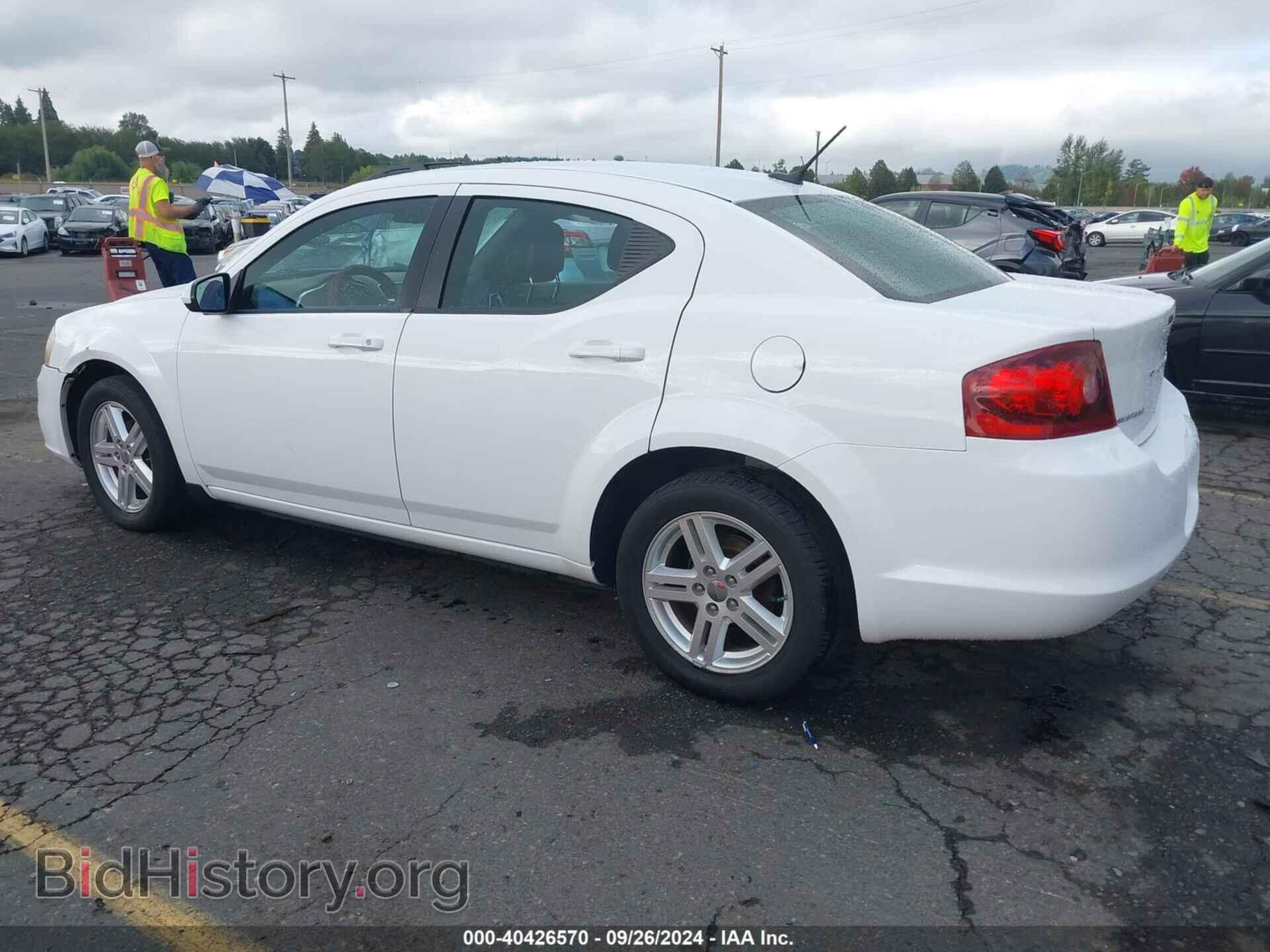 2011 DODGE AVENGER - VIN: 1B3BD1FBXBN555914 - Фото 3