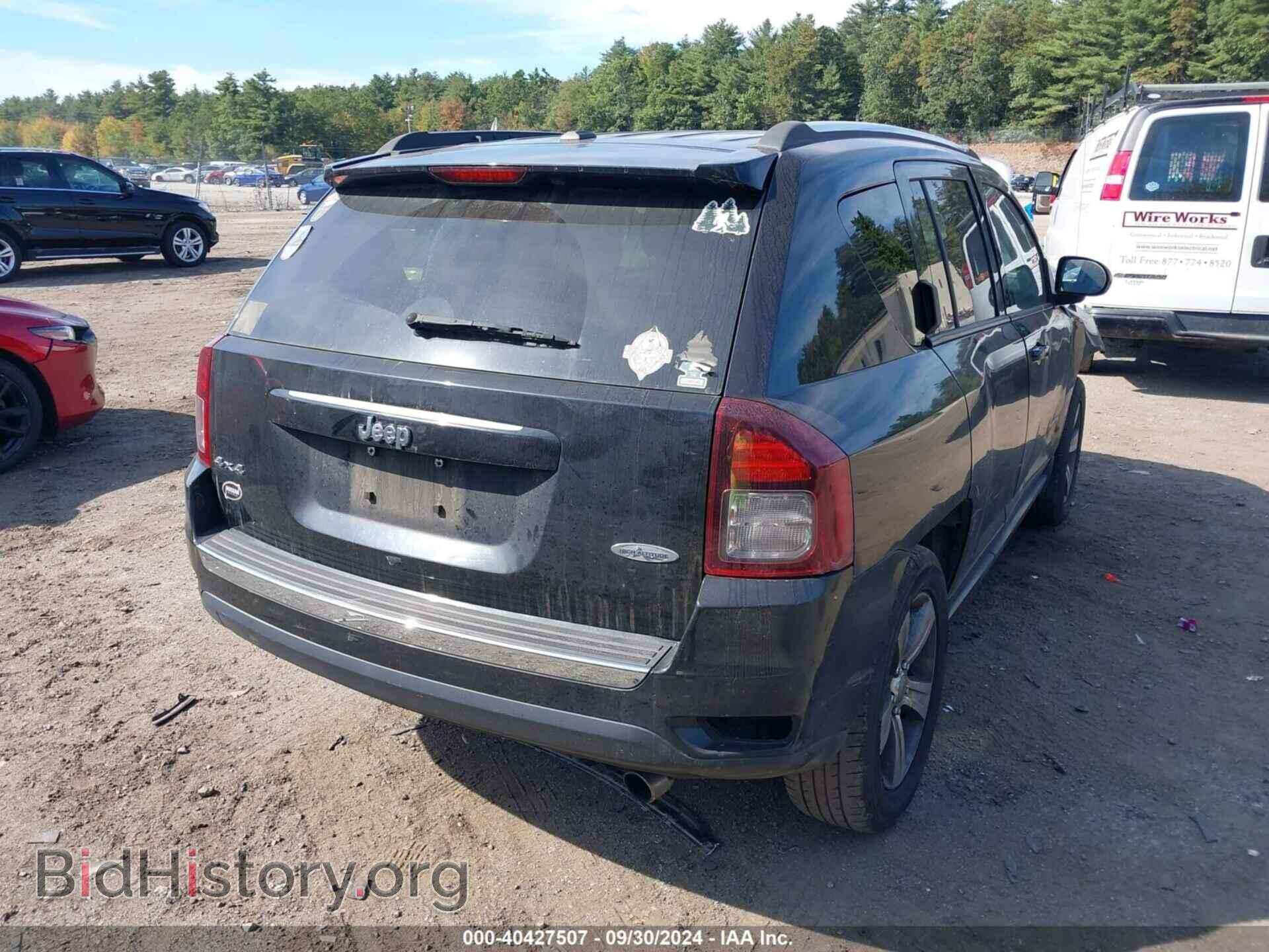 2017 JEEP COMPASS - VIN: 1C4NJDEB1HD108989 - Фото 4