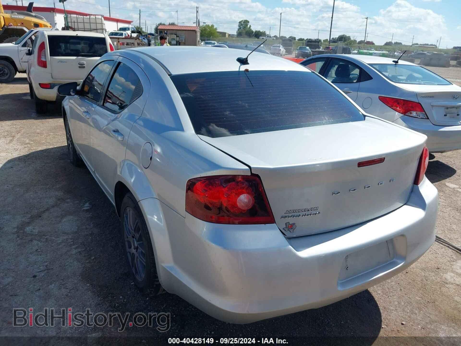 2012 DODGE AVENGER - VIN: 1C3CDZAB0CN193672 - Фото 3
