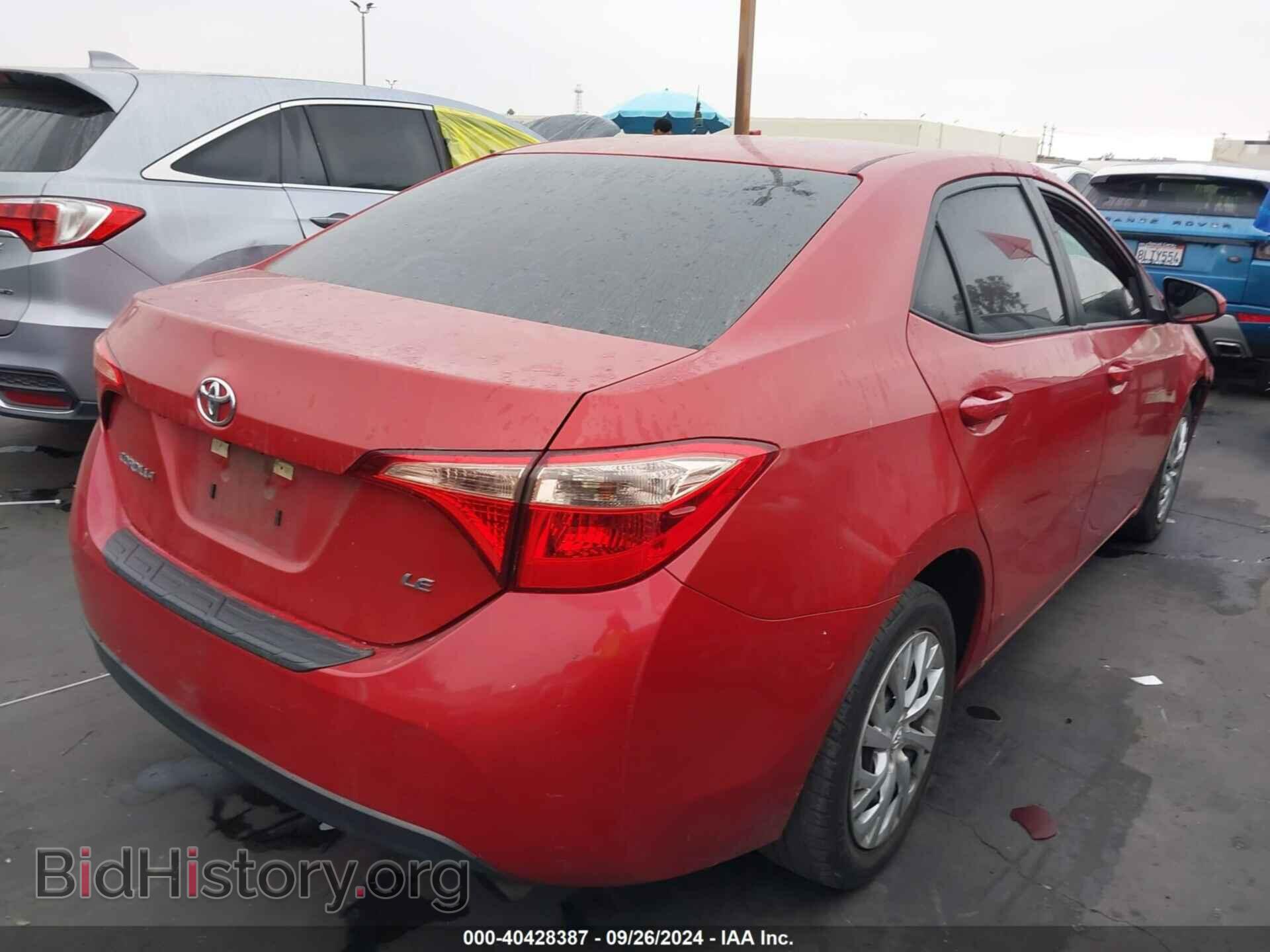 2017 TOYOTA COROLLA - VIN: 5YFBURHE1HP616308 - Фото 4