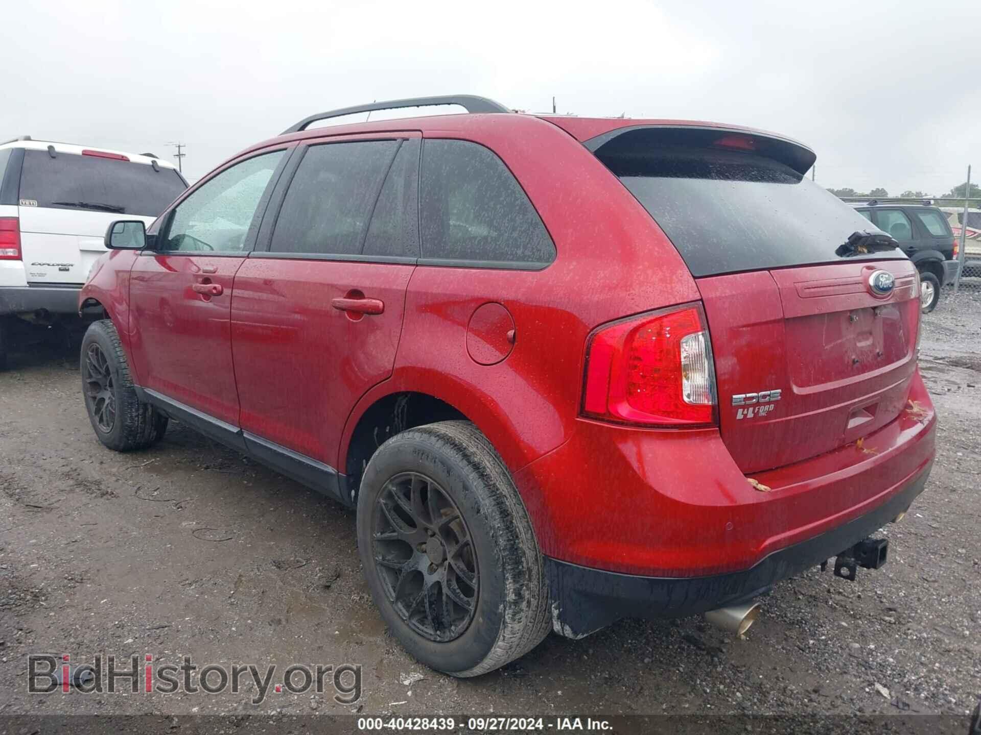 2014 FORD EDGE - VIN: 2FMDK4JC1EBB84300 - Фото 3