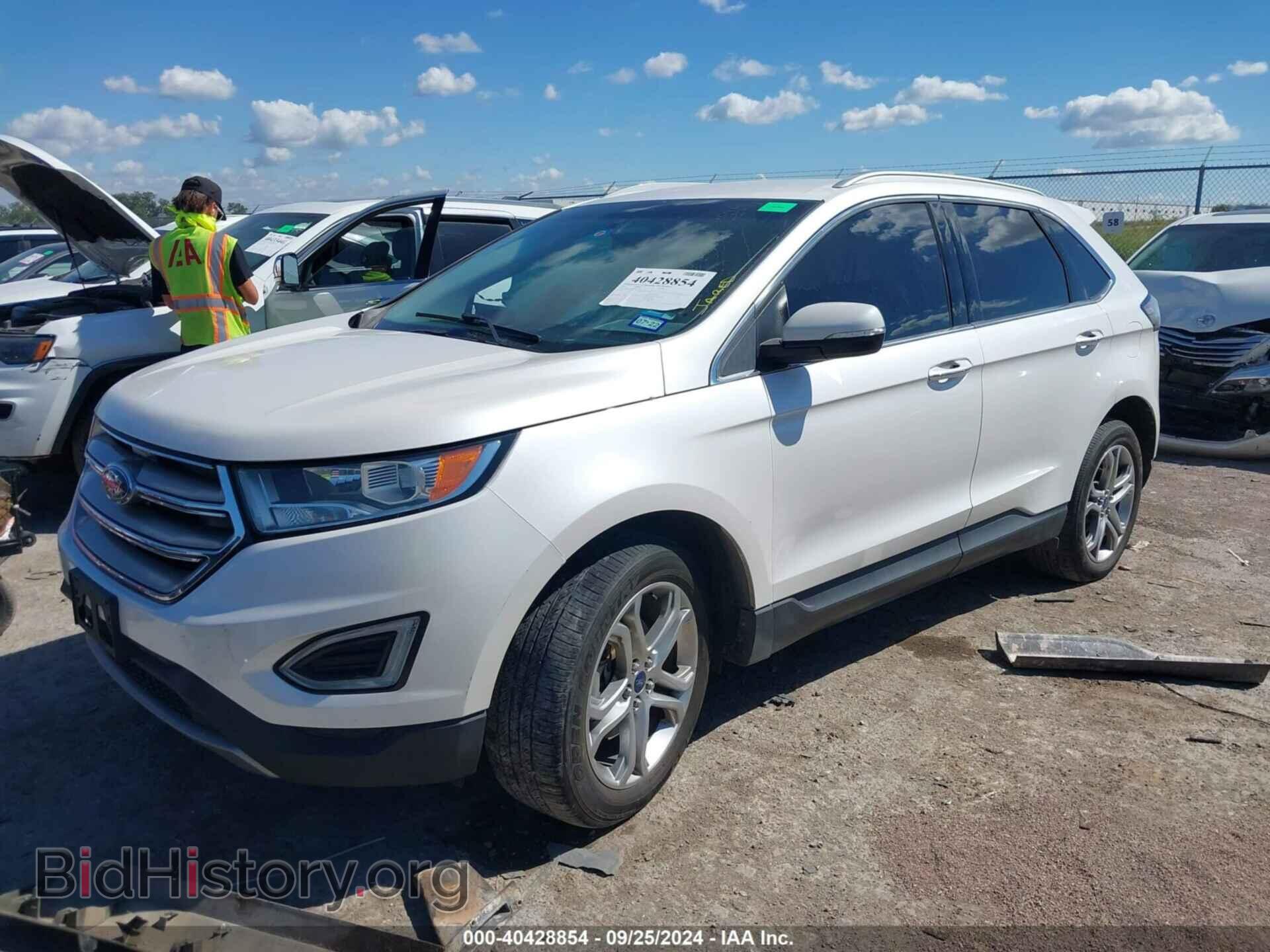 2015 FORD EDGE - VIN: 2FMTK3K94FBC03366 - Photo 2