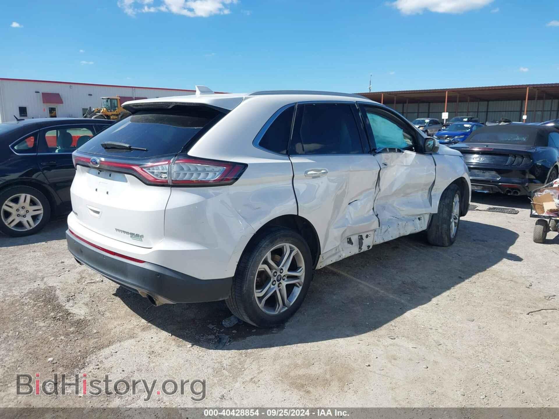 2015 FORD EDGE - VIN: 2FMTK3K94FBC03366 - Photo 4