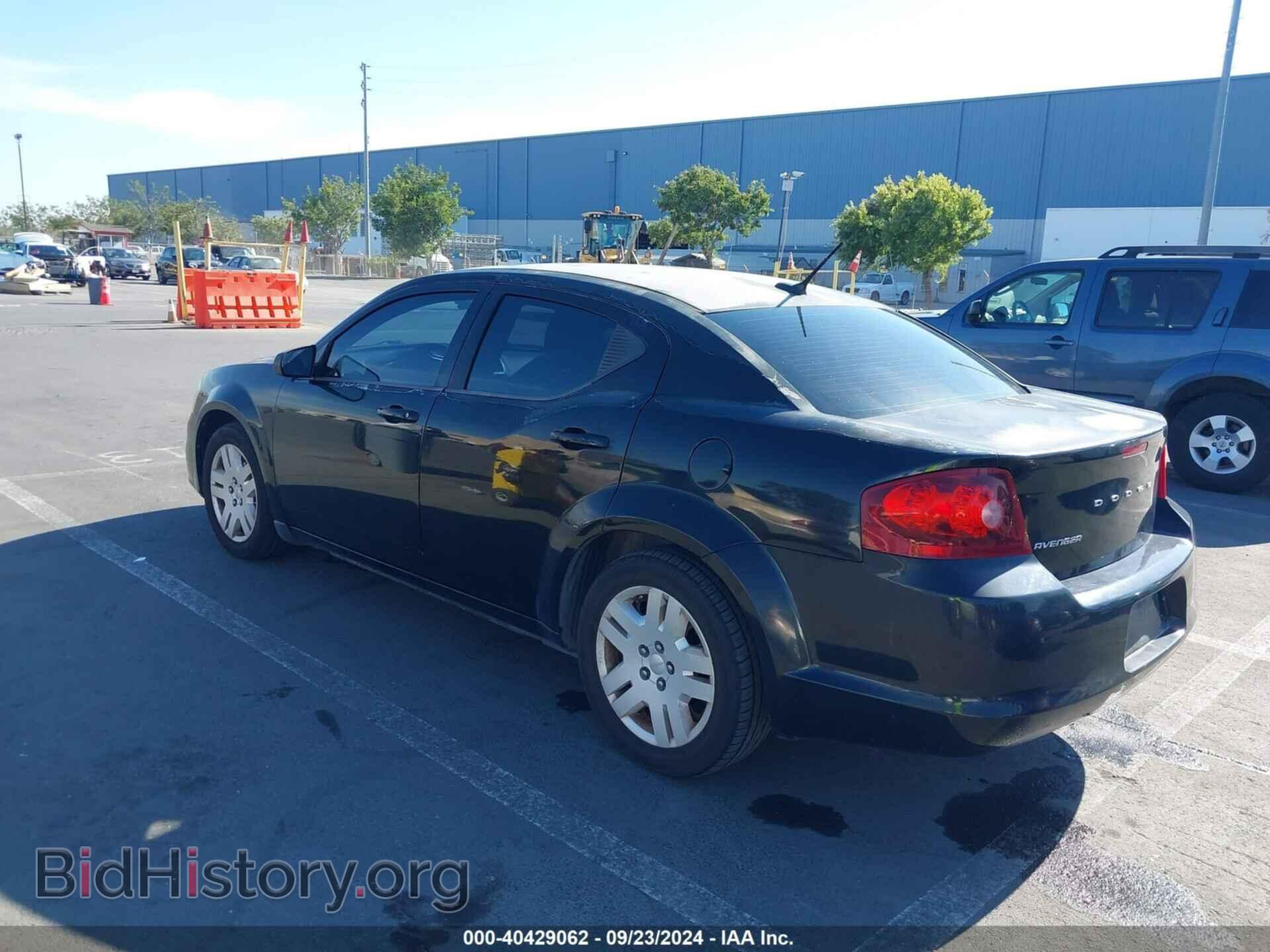 2011 DODGE AVENGER - VIN: 1B3BD4FB2BN545363 - Фото 3