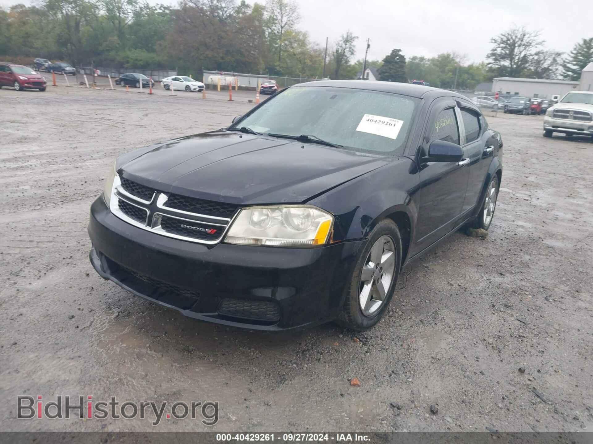 2011 DODGE AVENGER - VIN: 1B3BD1FB7BN558172 - Фото 2