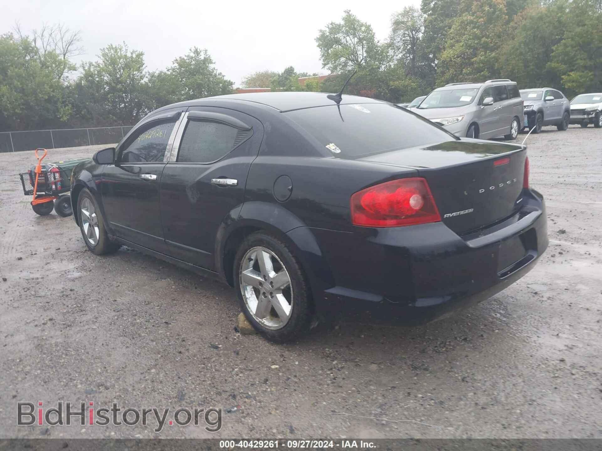 2011 DODGE AVENGER - VIN: 1B3BD1FB7BN558172 - Фото 3