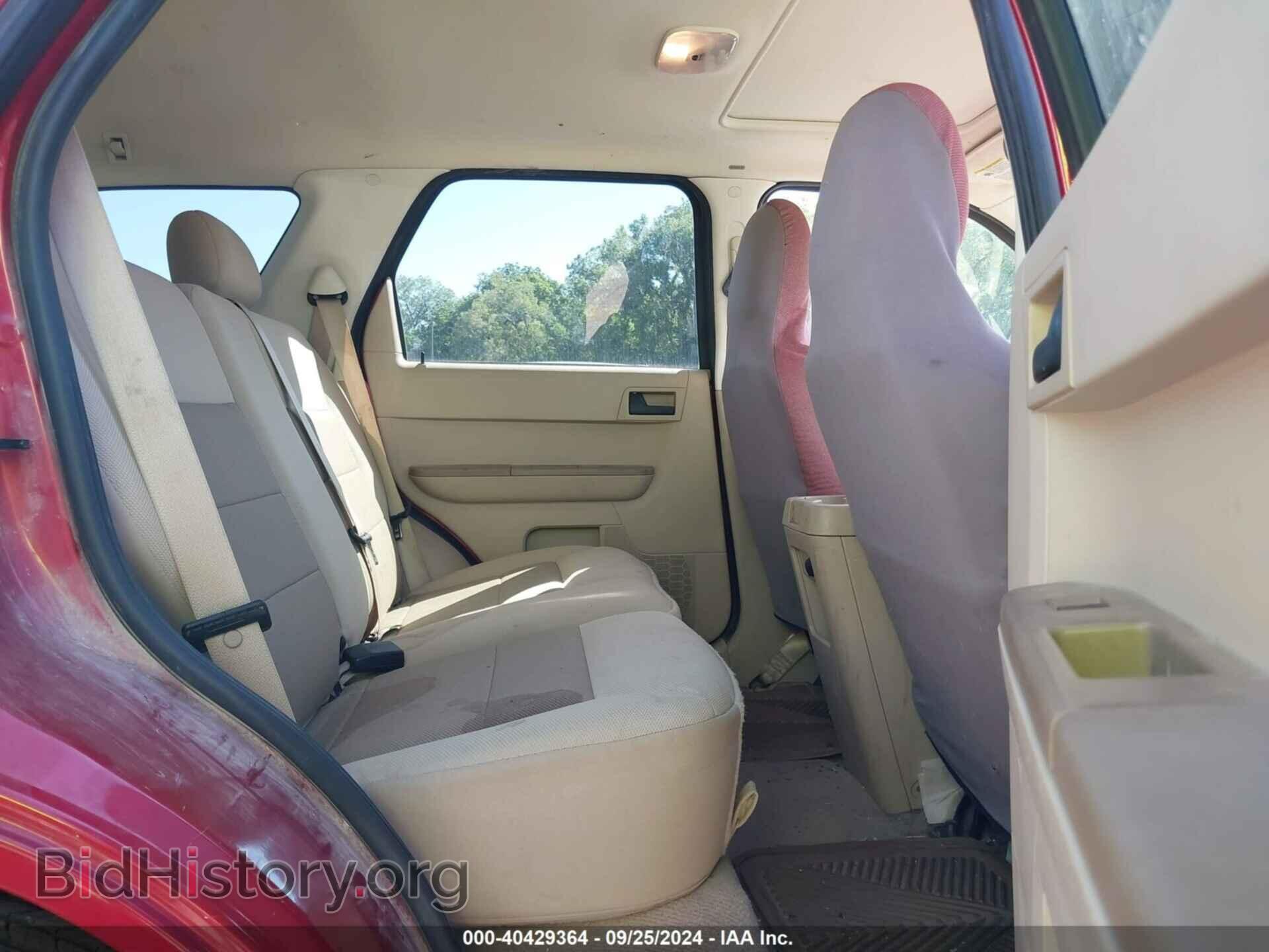 2008 FORD ESCAPE - VIN: 1FMCU03128KA28299 - Фото 8