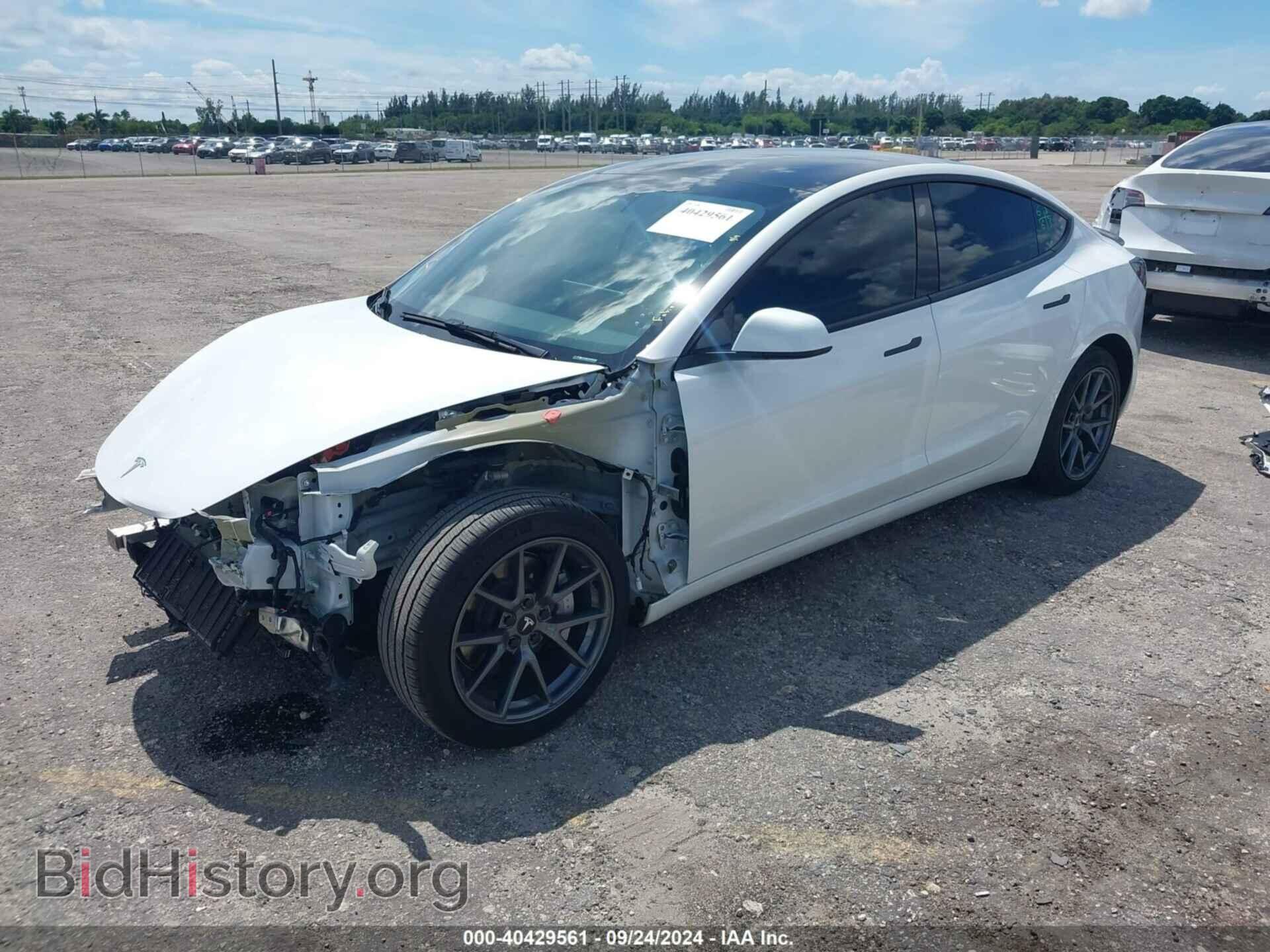 2023 TESLA MODEL 3 - VIN: 5YJ3E1EA7PF564407 - Фото 2