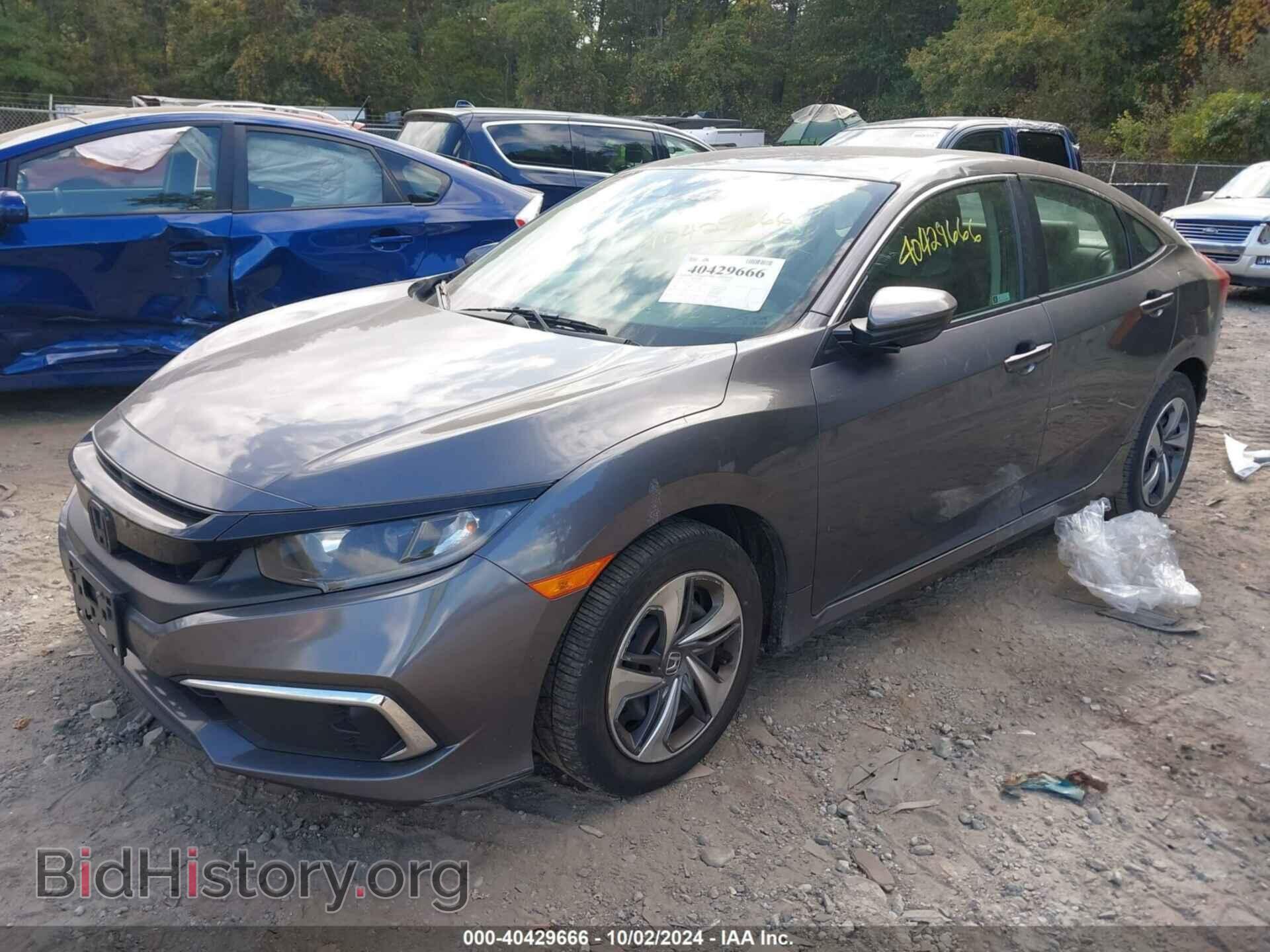 2020 HONDA CIVIC - VIN: 2HGFC2F6XLH552468 - Фото 2
