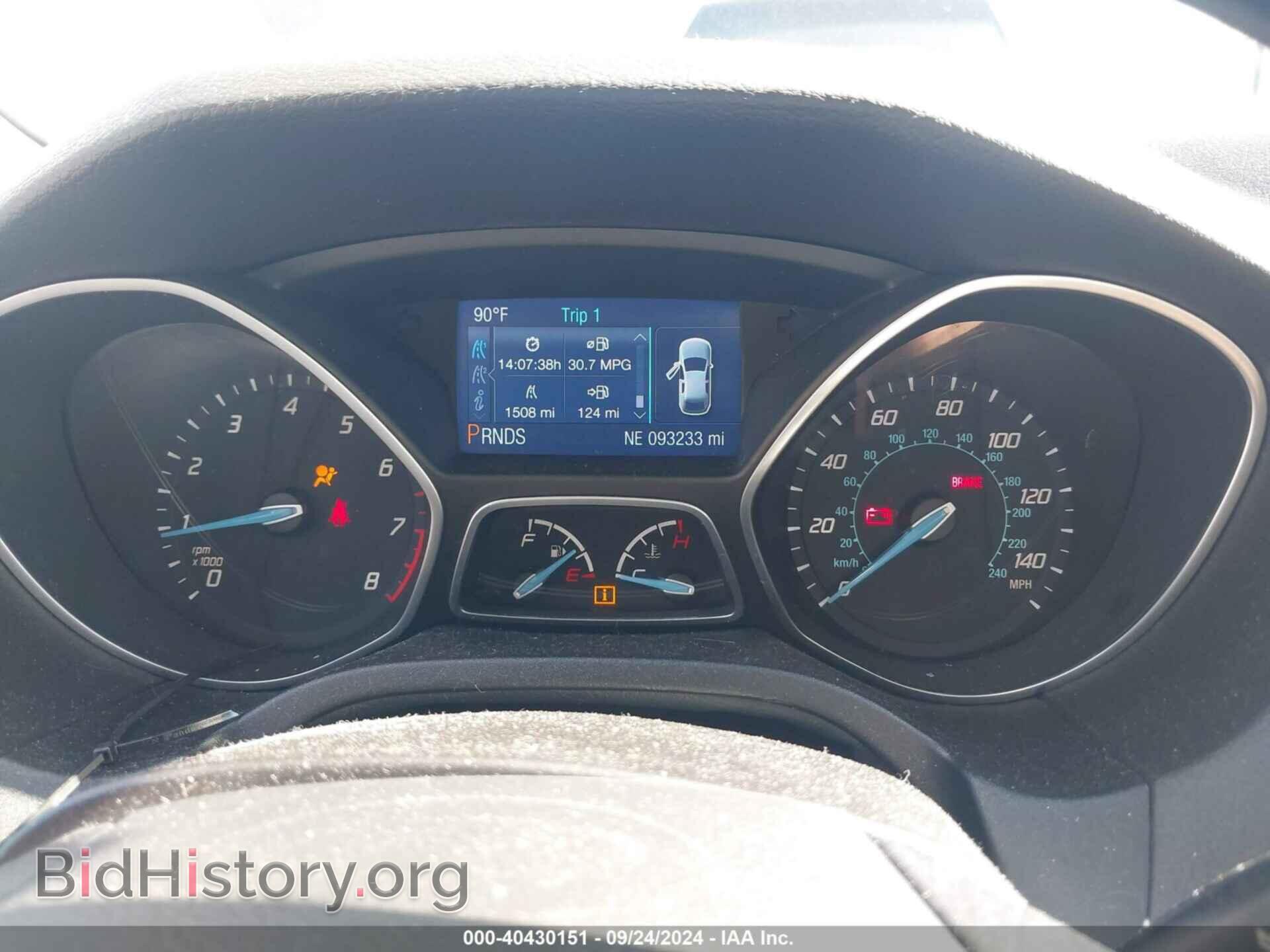 2014 FORD FOCUS - VIN: 1FADP3K23EL312435 - Фото 7