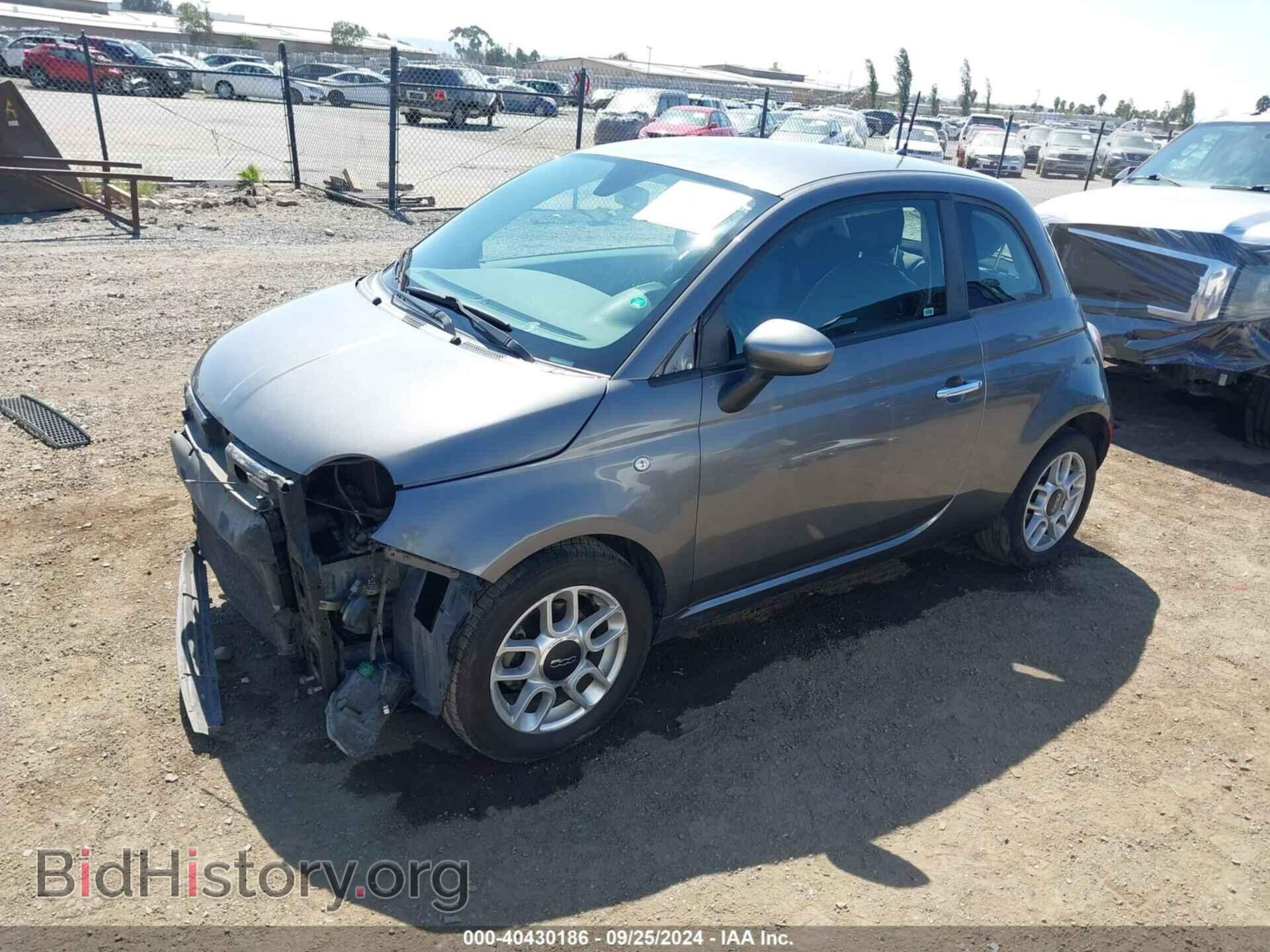 2012 FIAT 500 - VIN: 3C3CFFAR6CT285097 - Photo 2