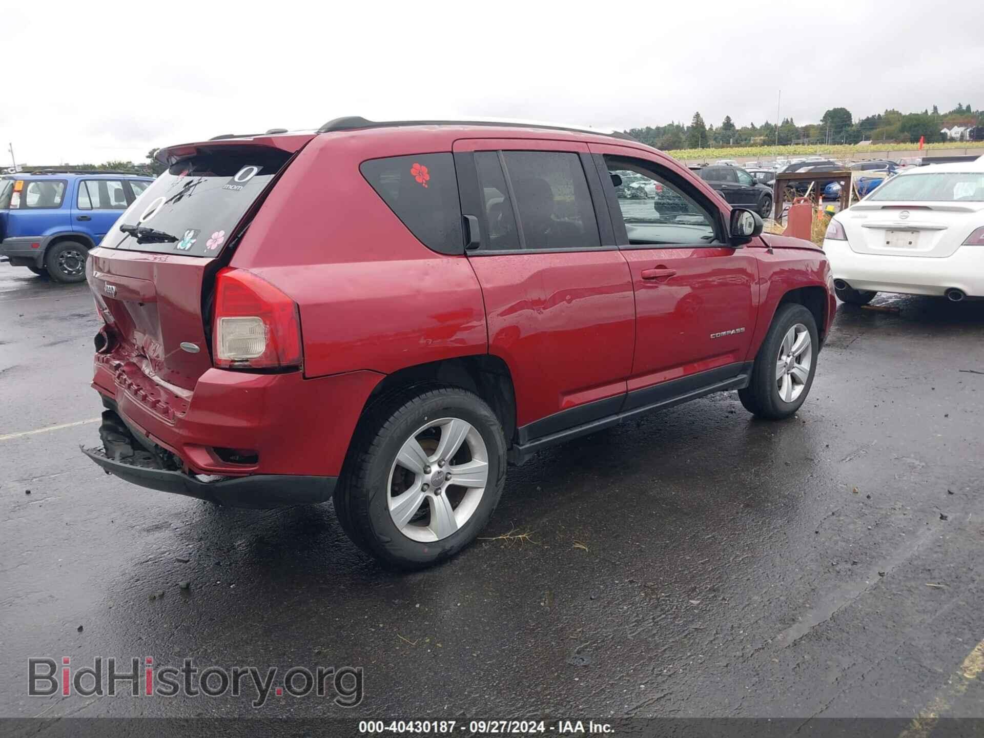2013 JEEP COMPASS - VIN: 1C4NJDEB2DD207508 - Фото 4