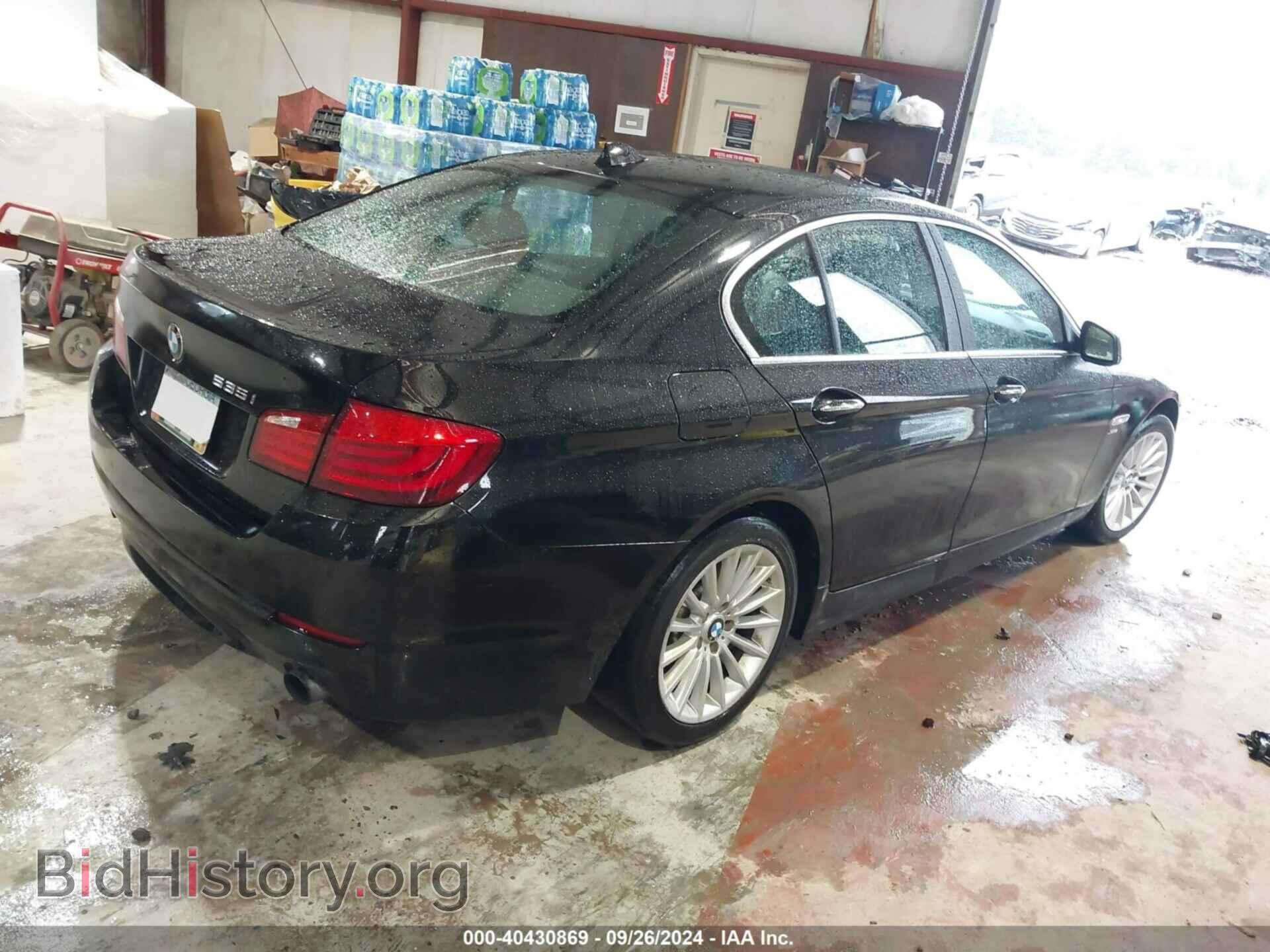 2012 BMW 535I - VIN: WBAFU7C50CDU59215 - Фото 4