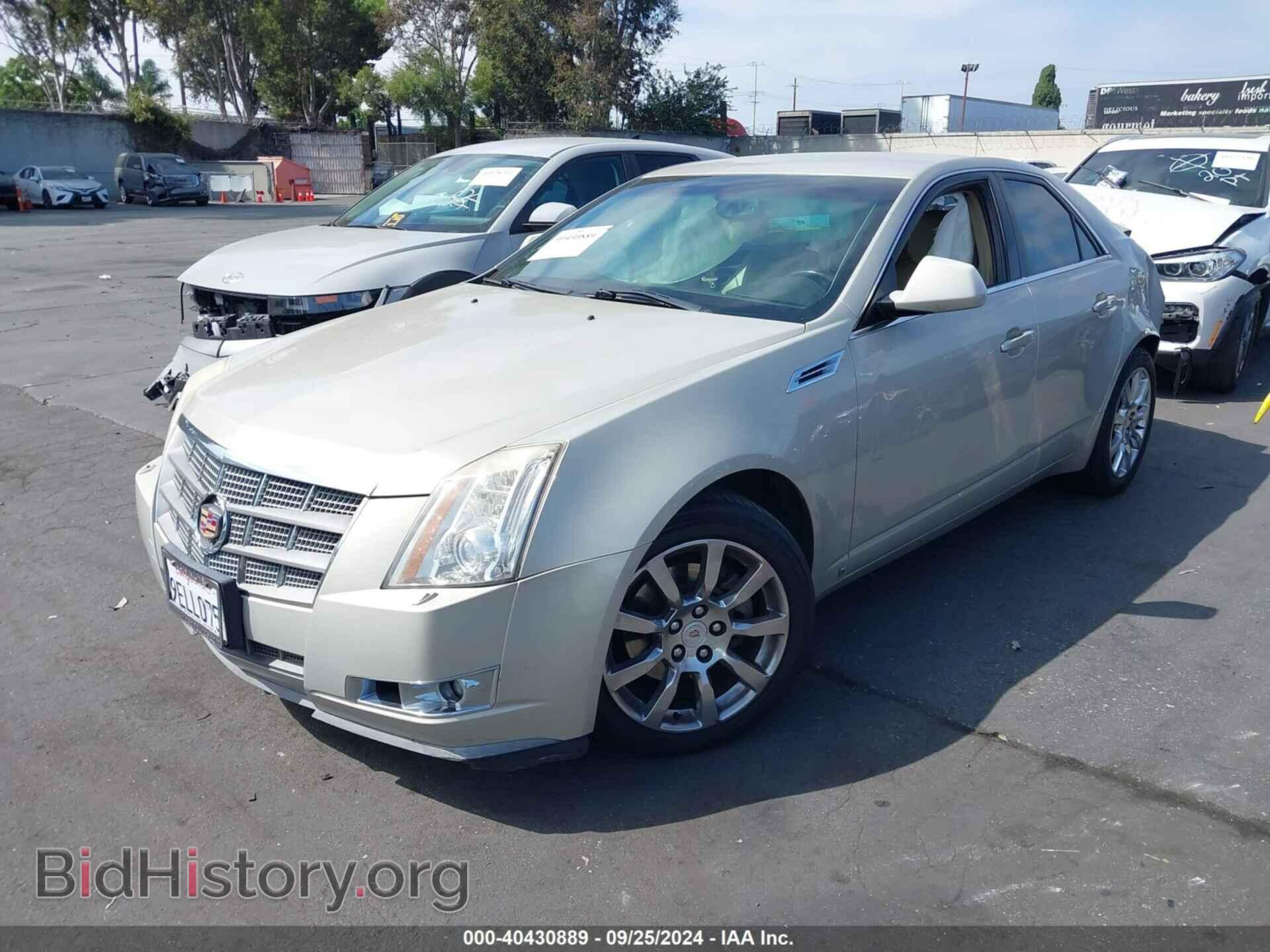 2008 CADILLAC CTS - VIN: 1G6DM577180125075 - Фото 2