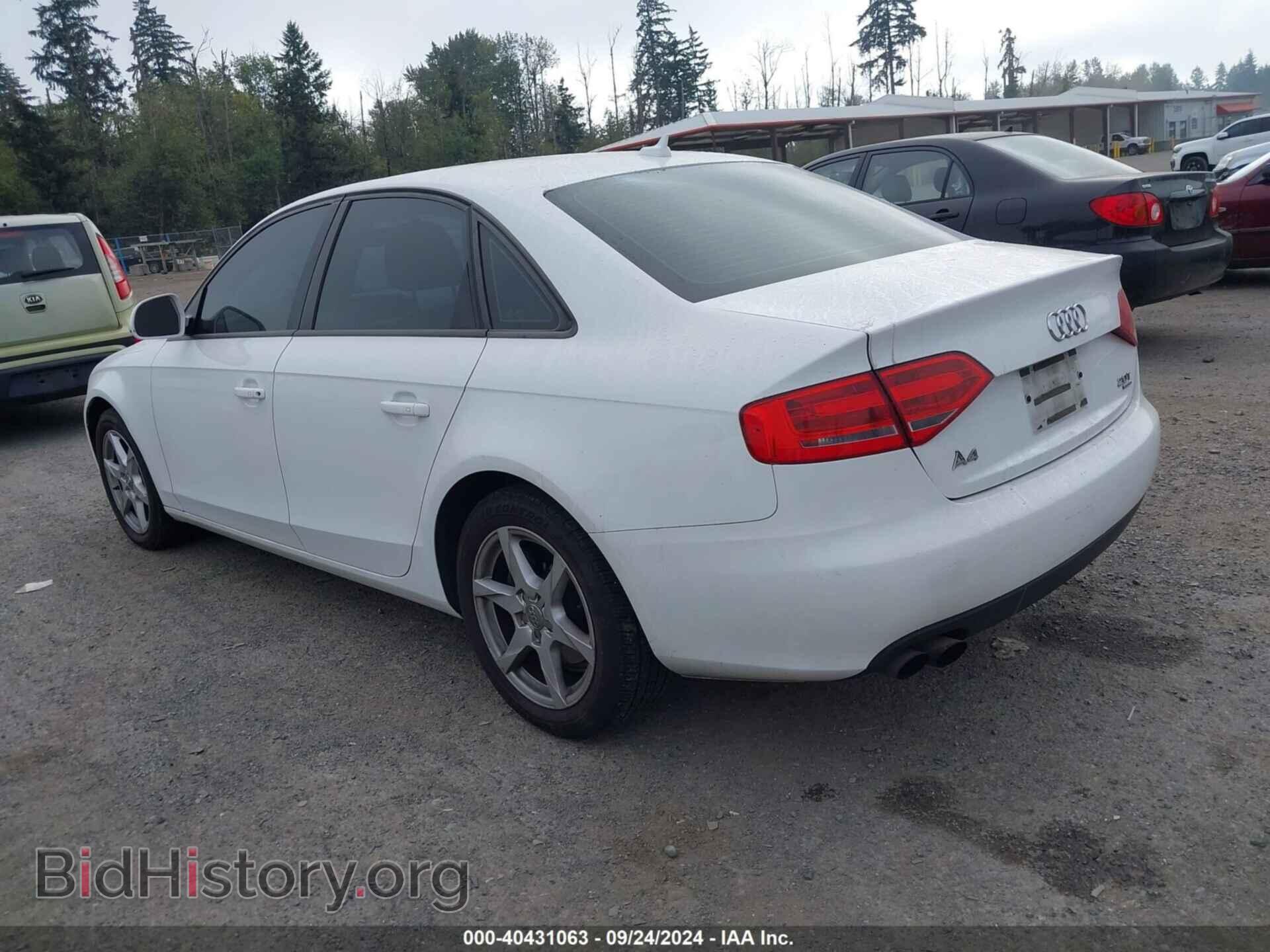 2009 AUDI A4 - VIN: WAULF78K29N036389 - Фото 3