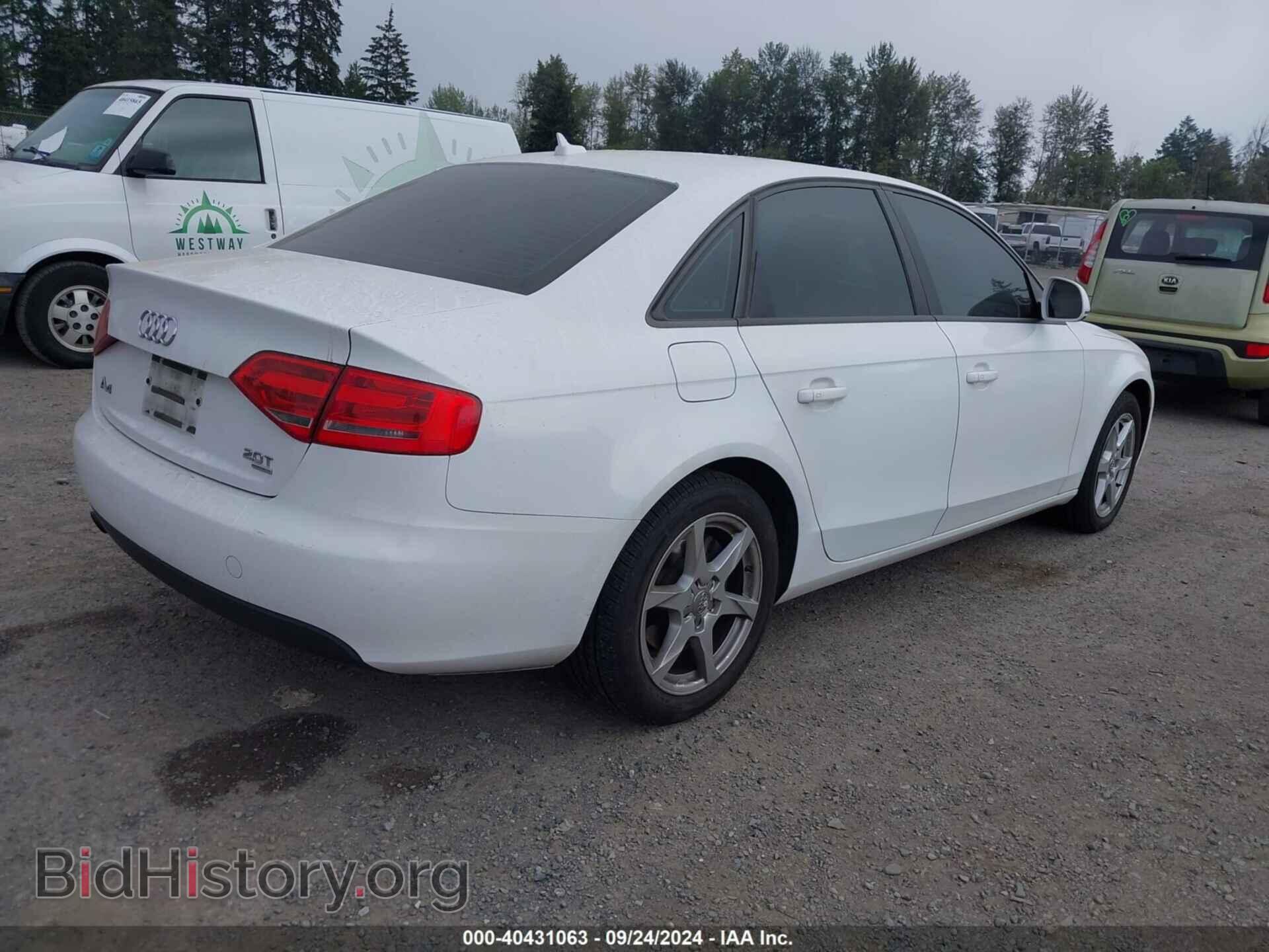 2009 AUDI A4 - VIN: WAULF78K29N036389 - Фото 4