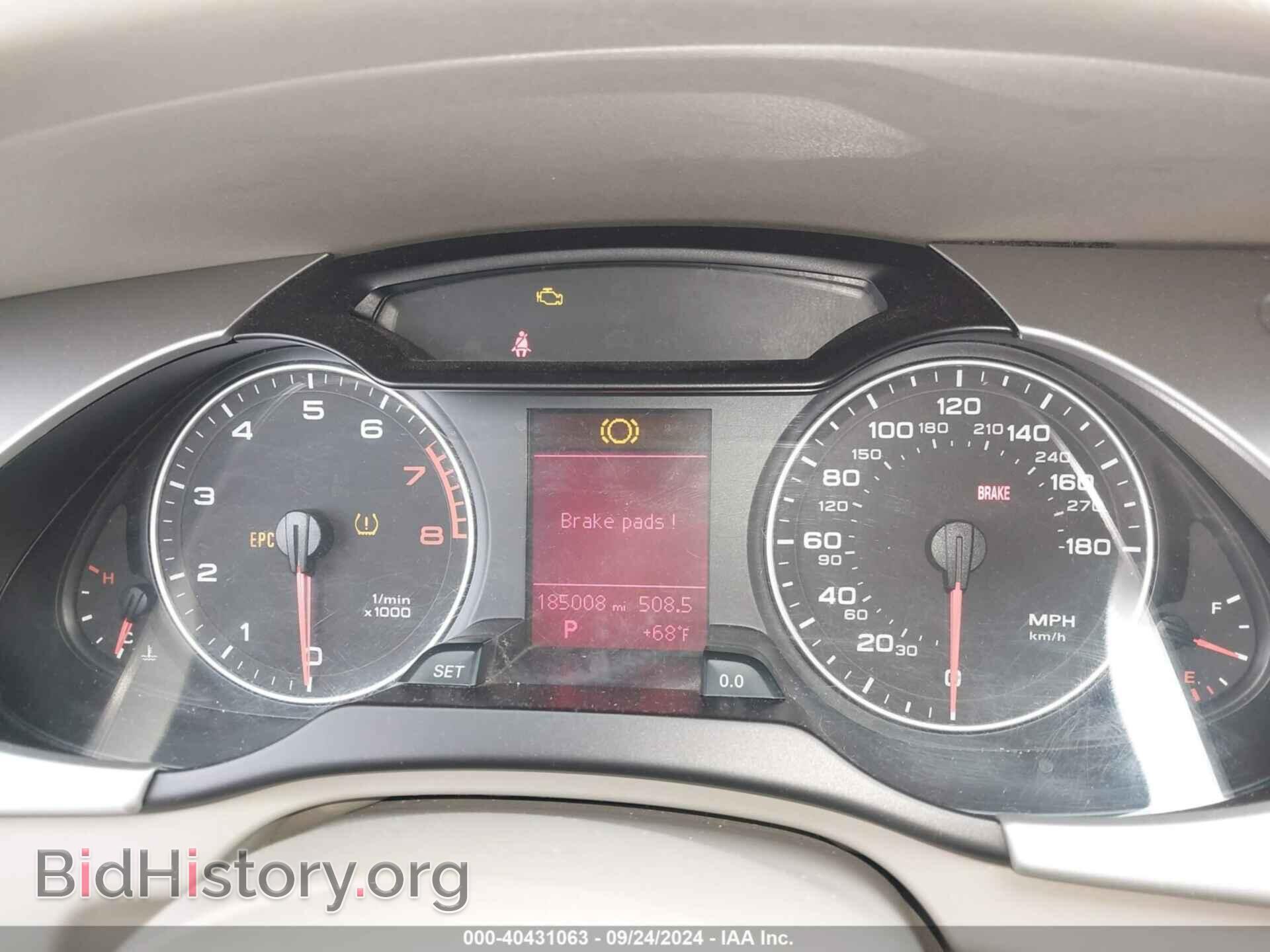 2009 AUDI A4 - VIN: WAULF78K29N036389 - Фото 7