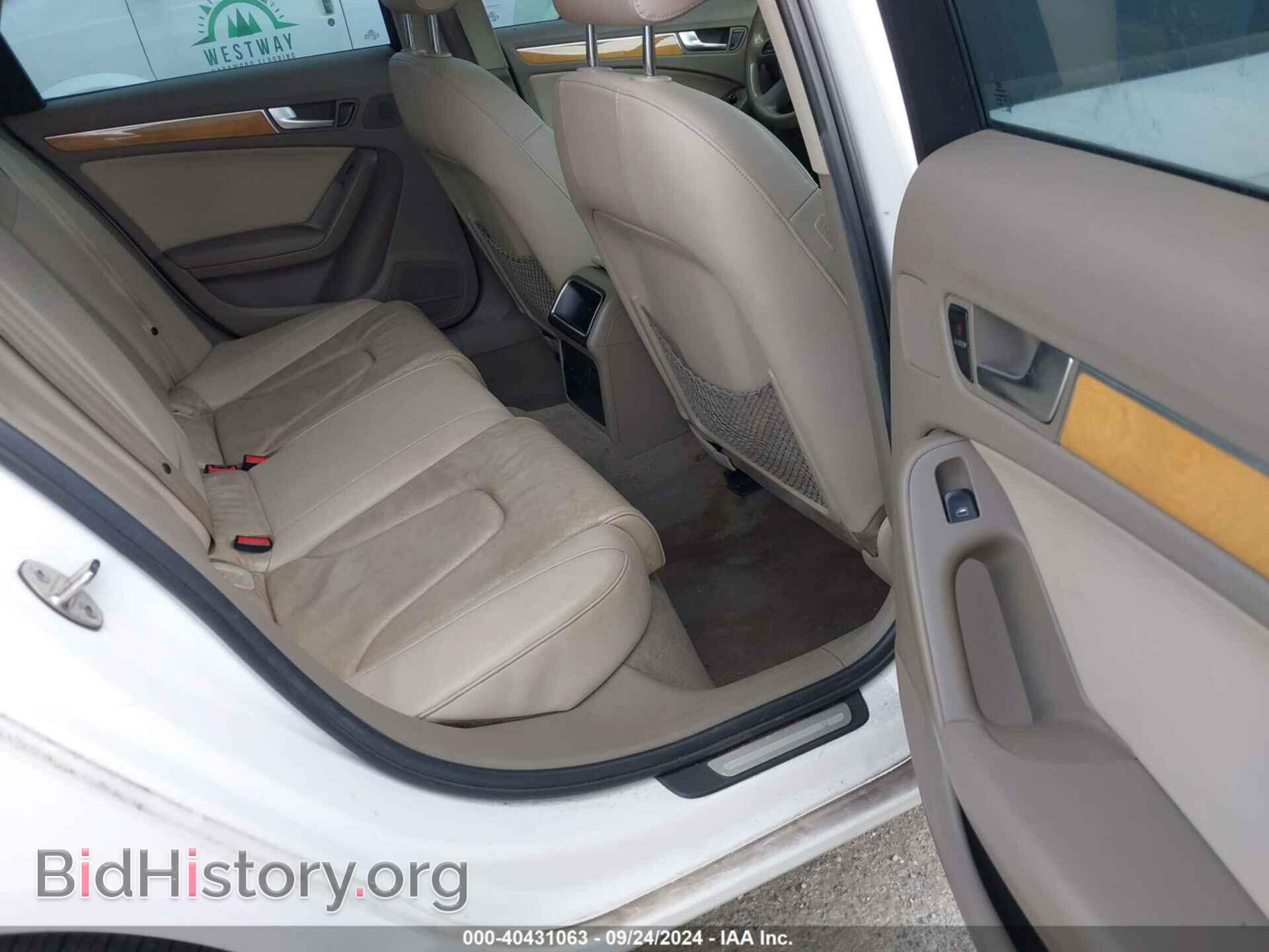 2009 AUDI A4 - VIN: WAULF78K29N036389 - Фото 8