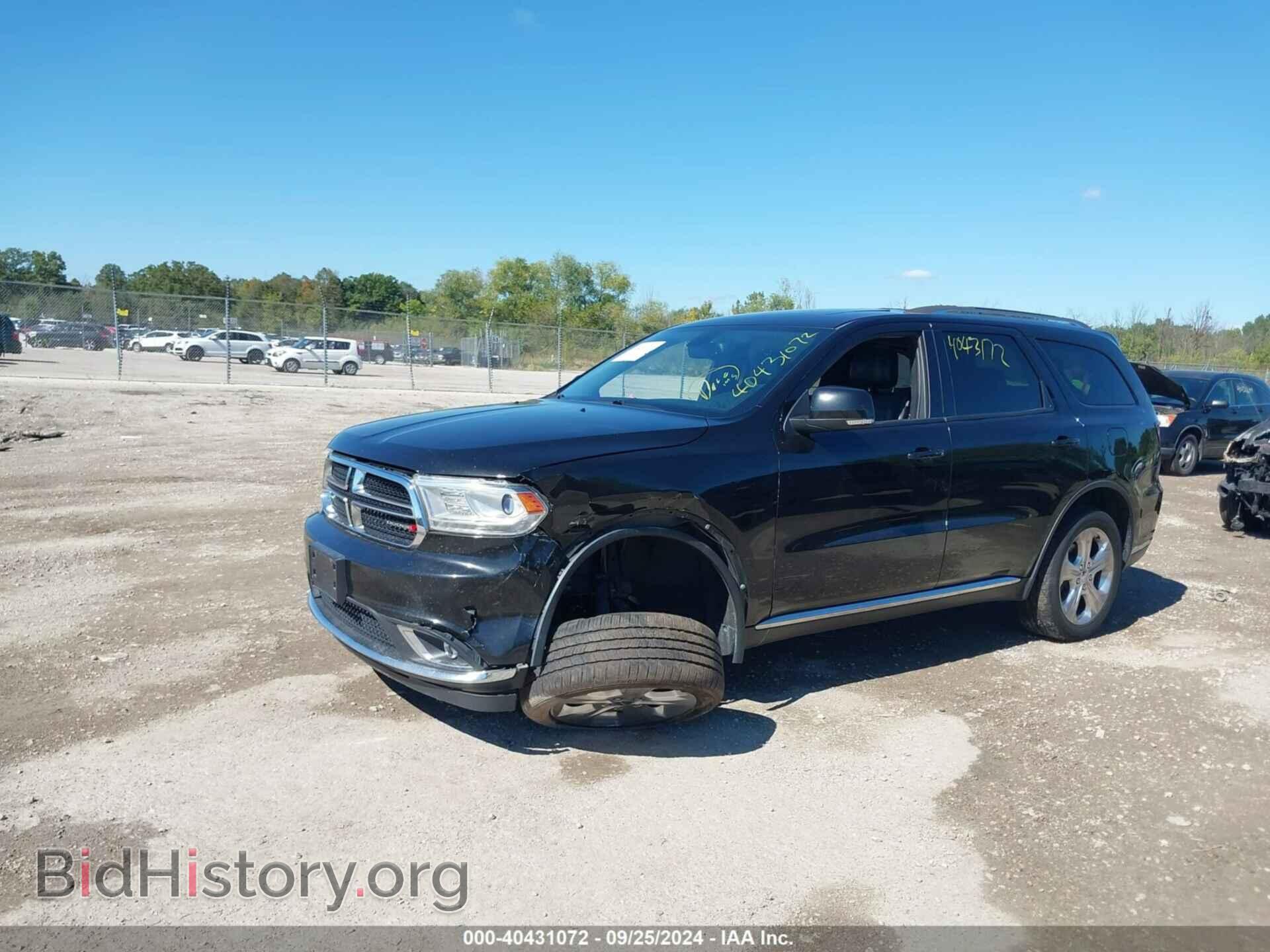 2014 DODGE DURANGO - VIN: 1C4RDJDG2EC973430 - Фото 2