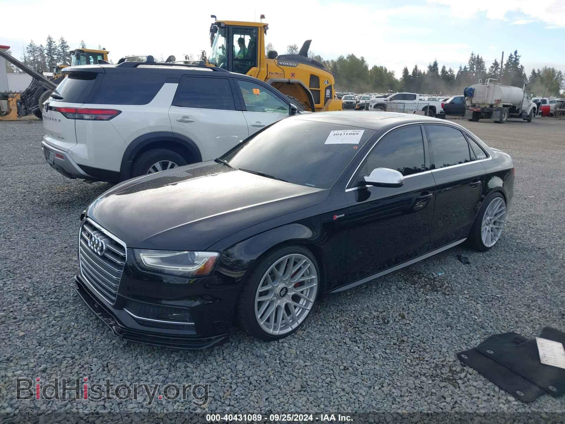 2014 AUDI S4 - VIN: WAUBGAFL4EA077500 - Фото 2