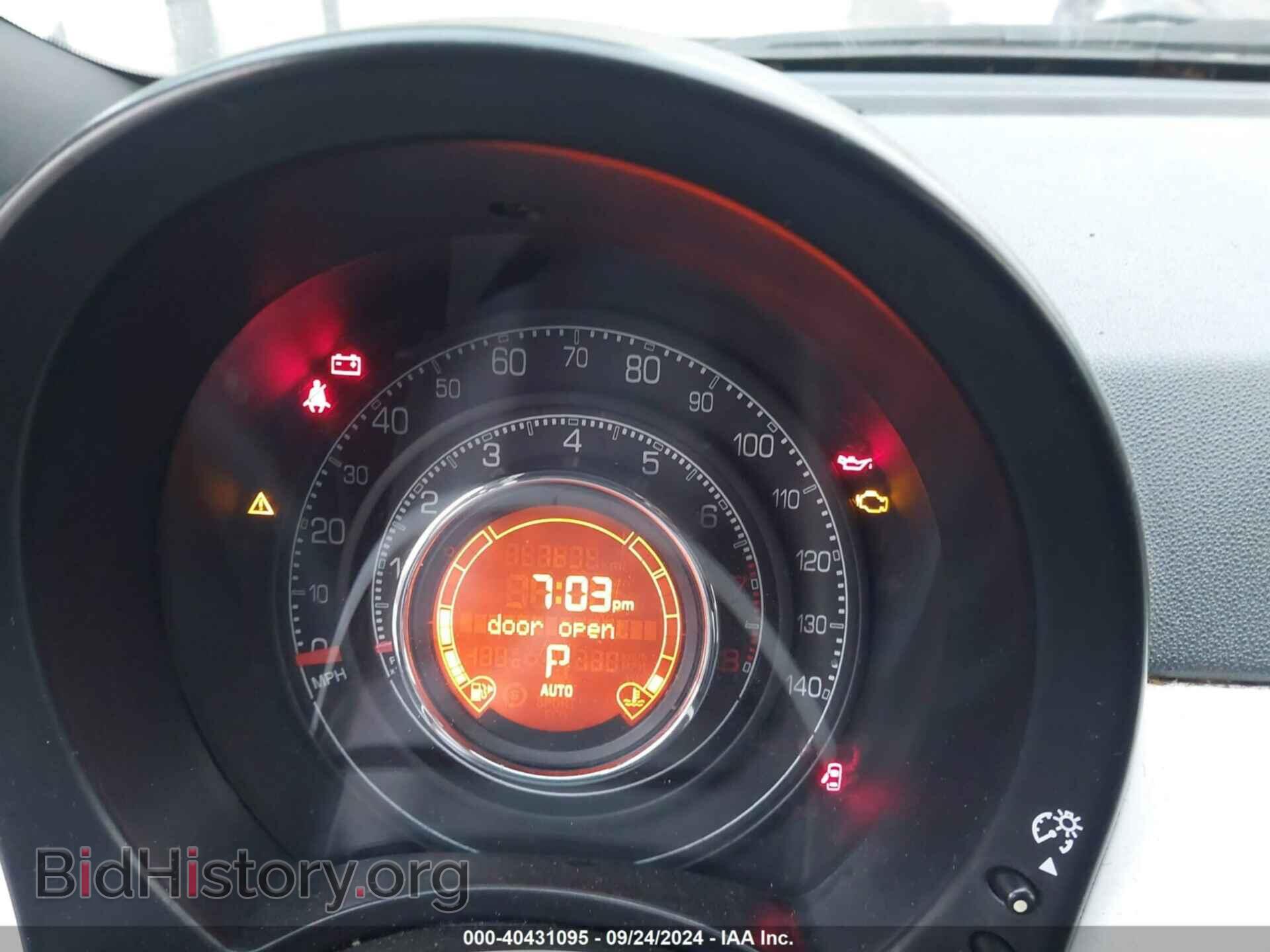 2014 FIAT 500 - VIN: 3C3CFFBR2ET291982 - Фото 7