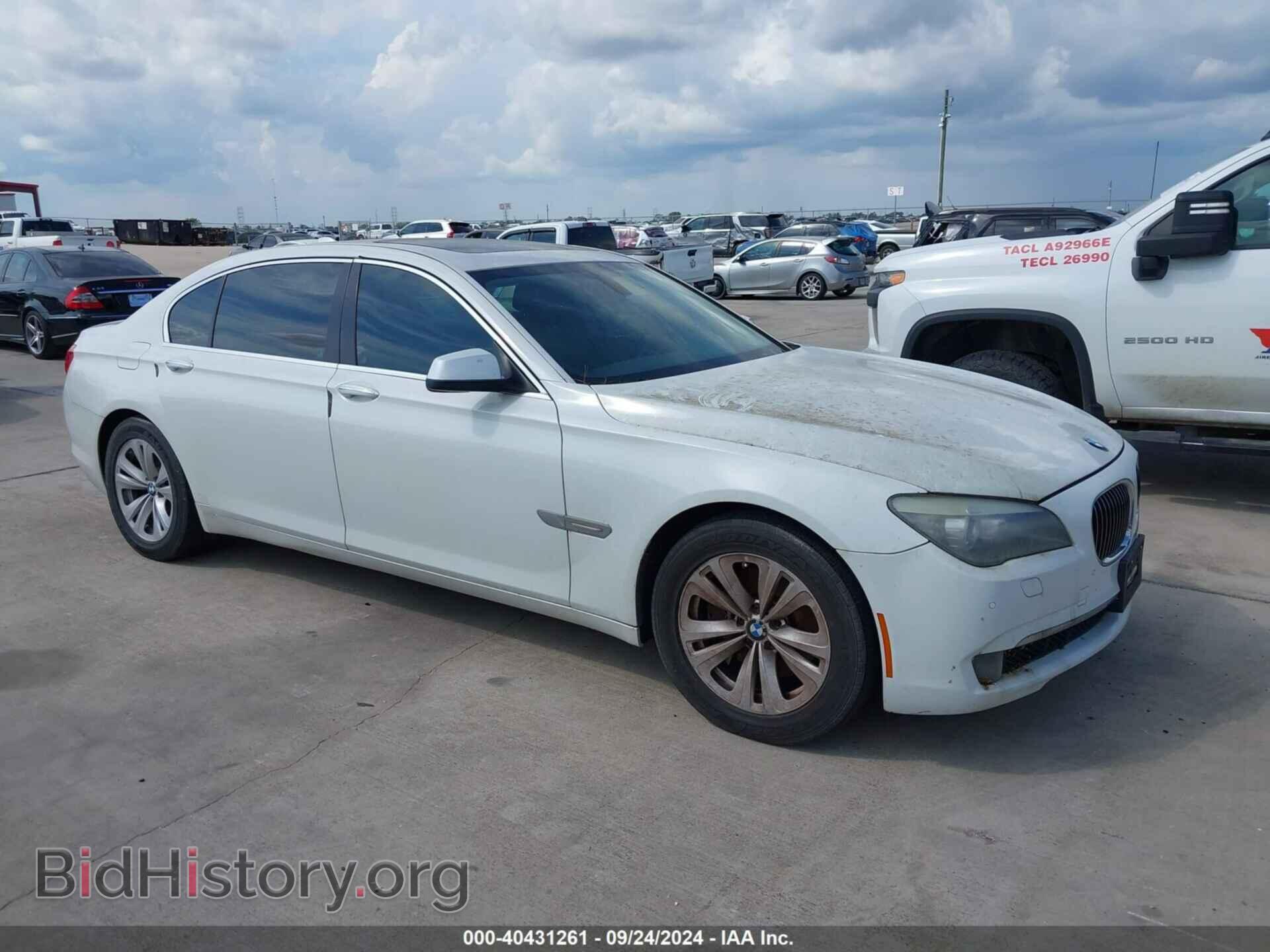 Фотография WBAKB4C55BC574643 - BMW 740LI 2011