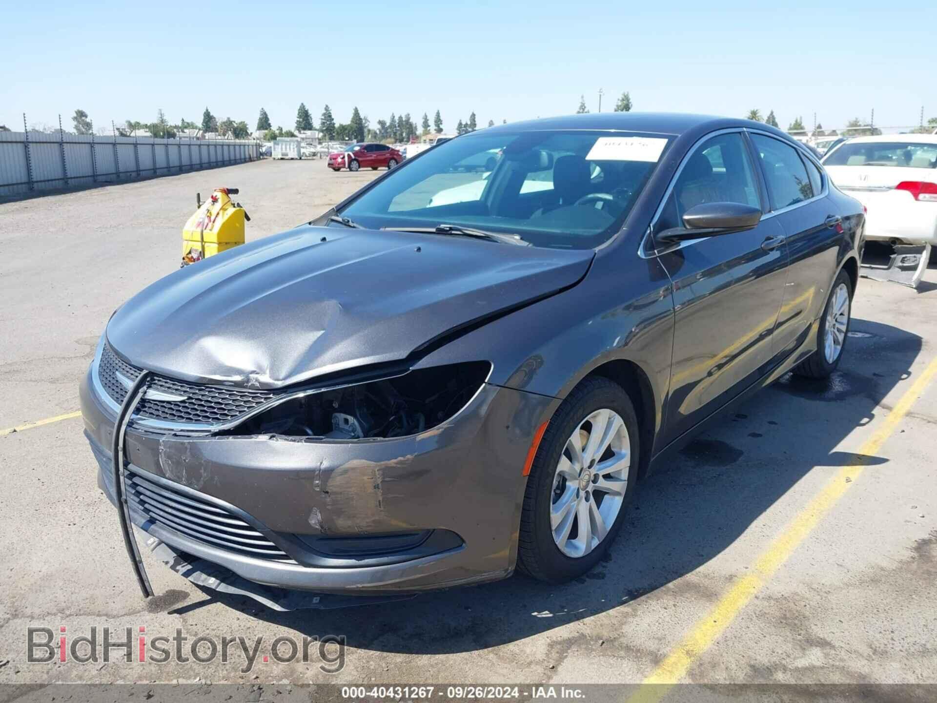 2016 CHRYSLER 200 - VIN: 1C3CCCFB2GN186706 - Фото 2