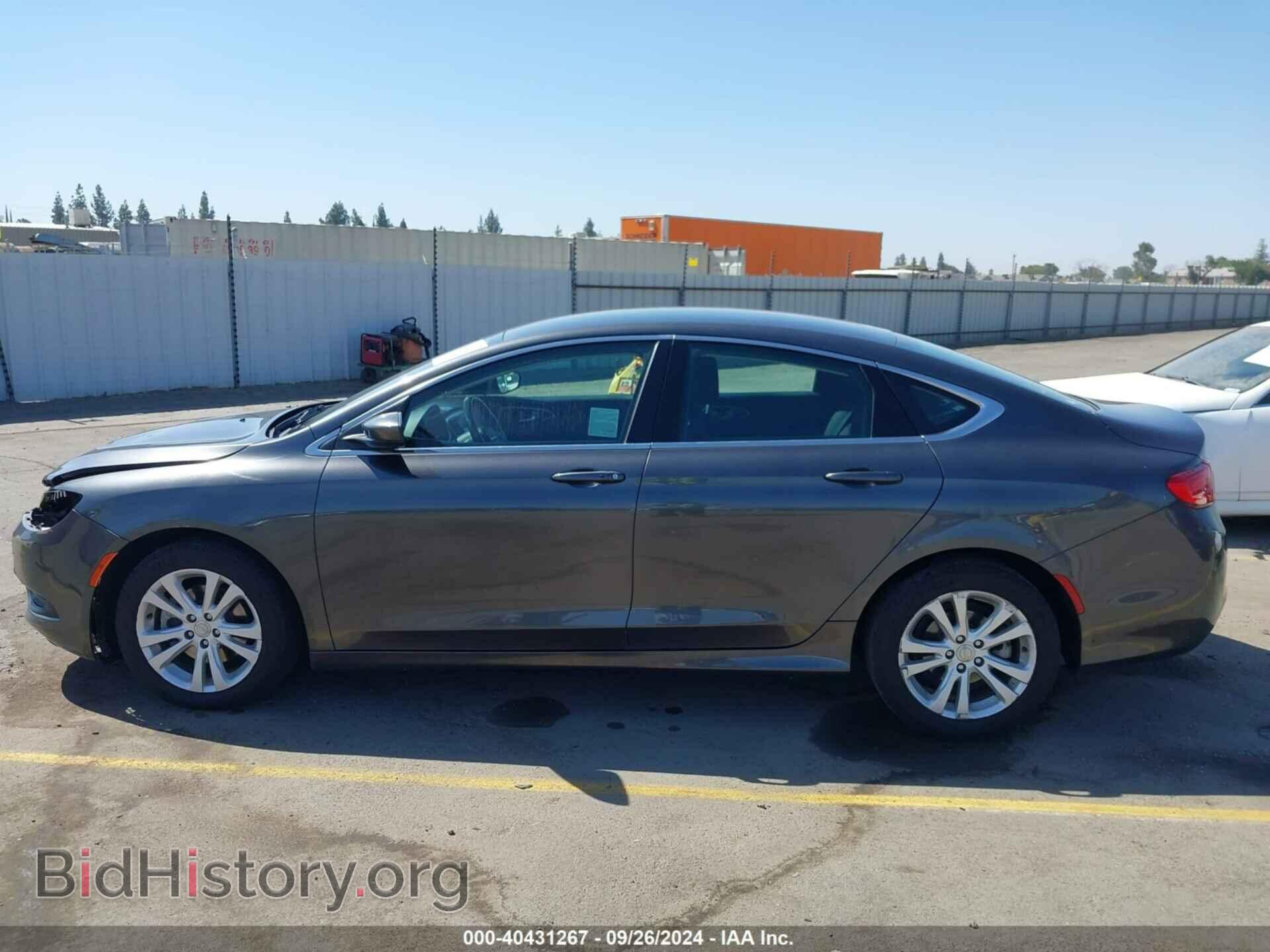 2016 CHRYSLER 200 - VIN: 1C3CCCFB2GN186706 - Фото 15