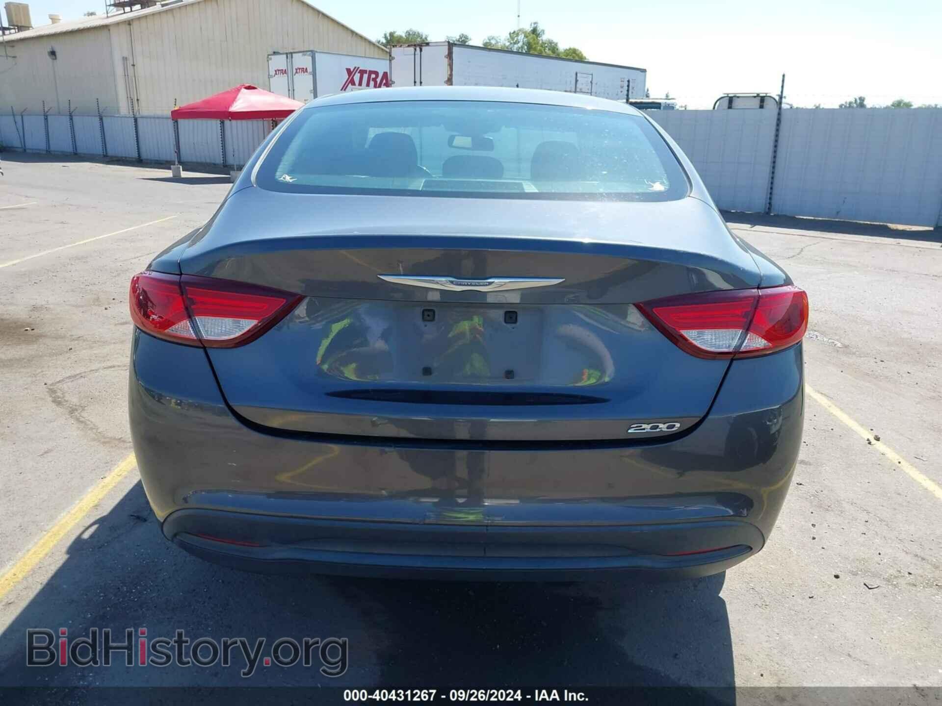 2016 CHRYSLER 200 - VIN: 1C3CCCFB2GN186706 - Фото 17